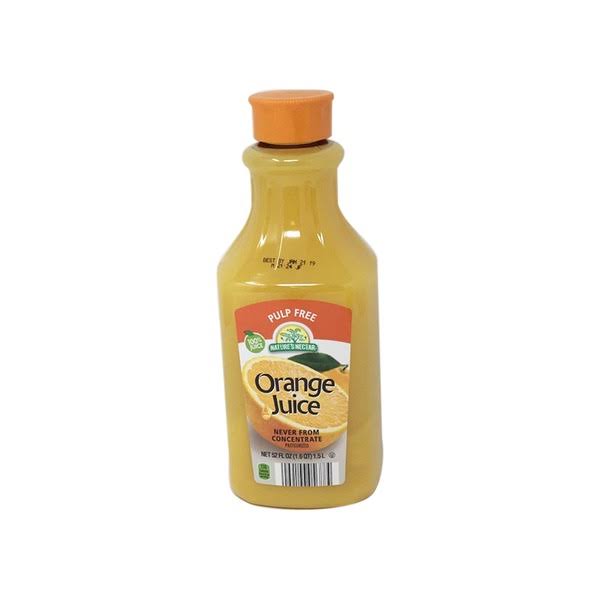 Nature's Nectar Premium No Pulp Orange Juice Not from Concentrate - 52 fl oz