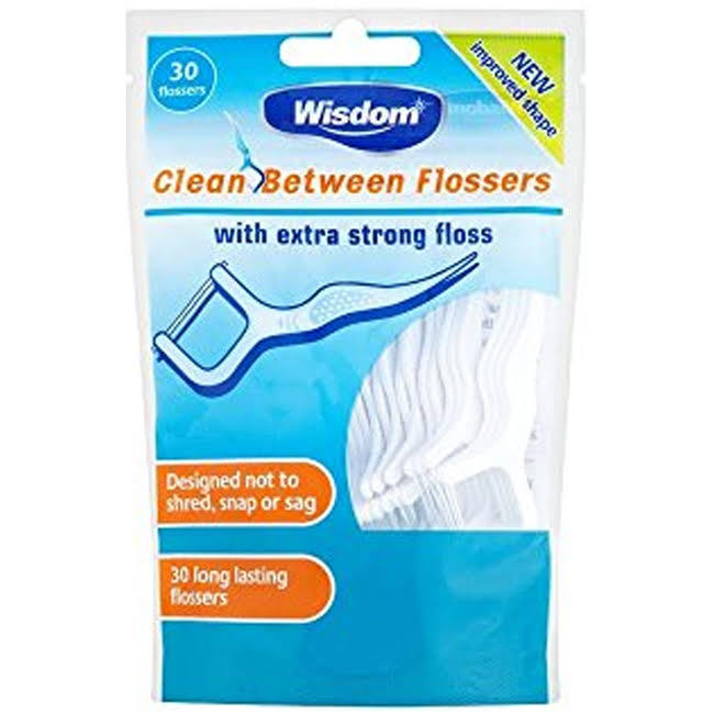 Wisdom Clean Between Flossers - 30pk