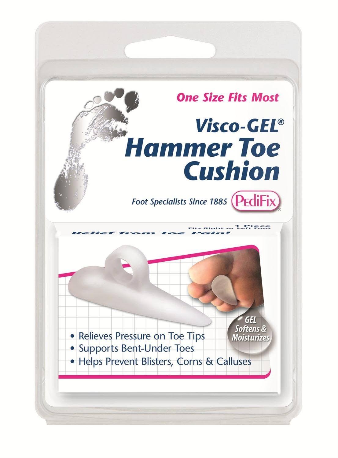 PediFix Visco-Gel Hammer Toe Cushion - Medium, Right