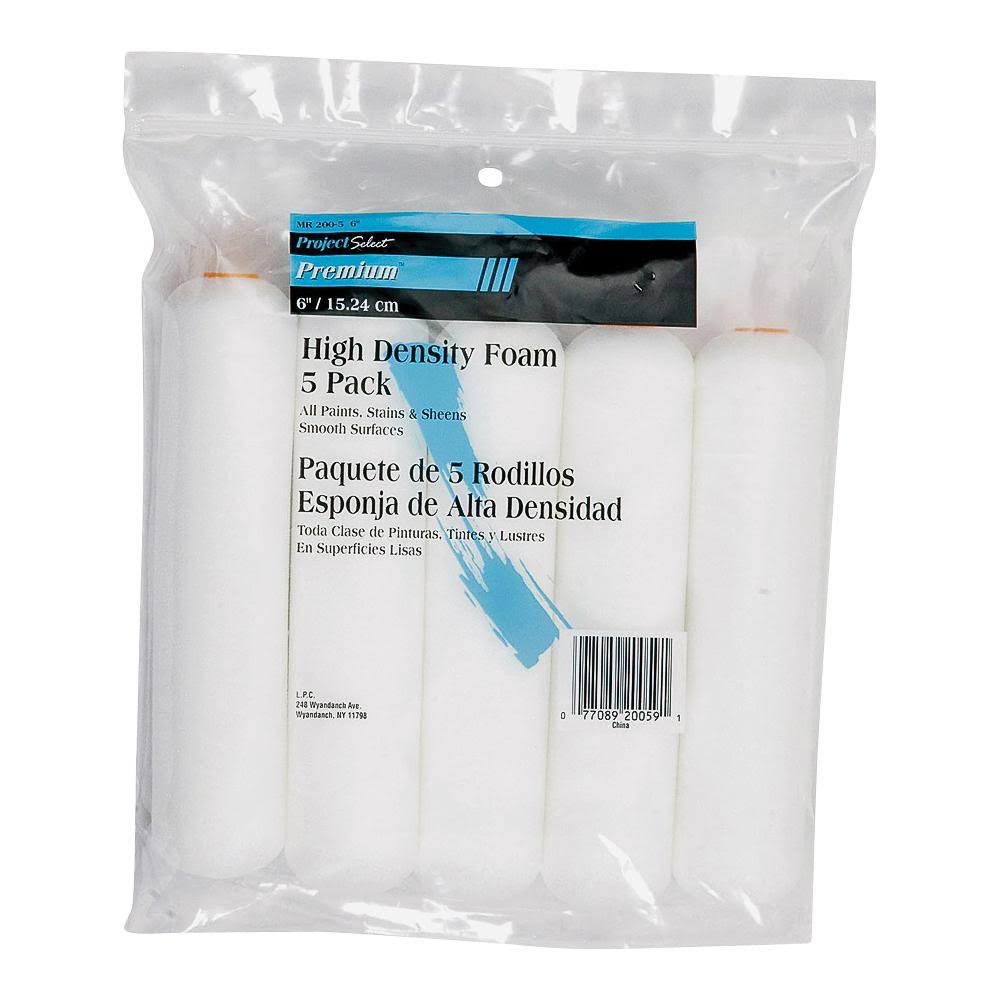 Linzer Products Roller Cover Foam - 5 Pack