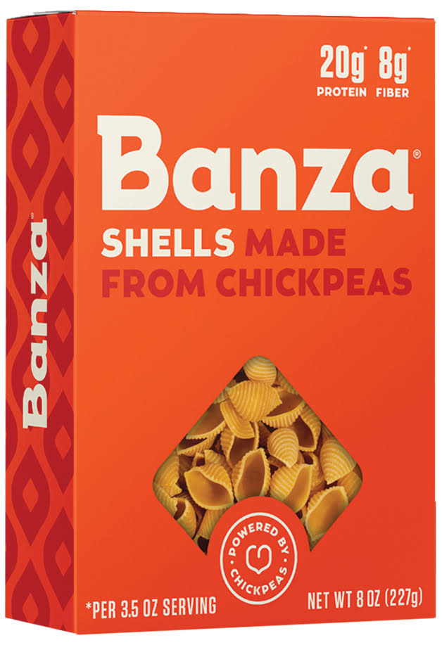 Banza Chickpeas Pasta - Shell, 8oz