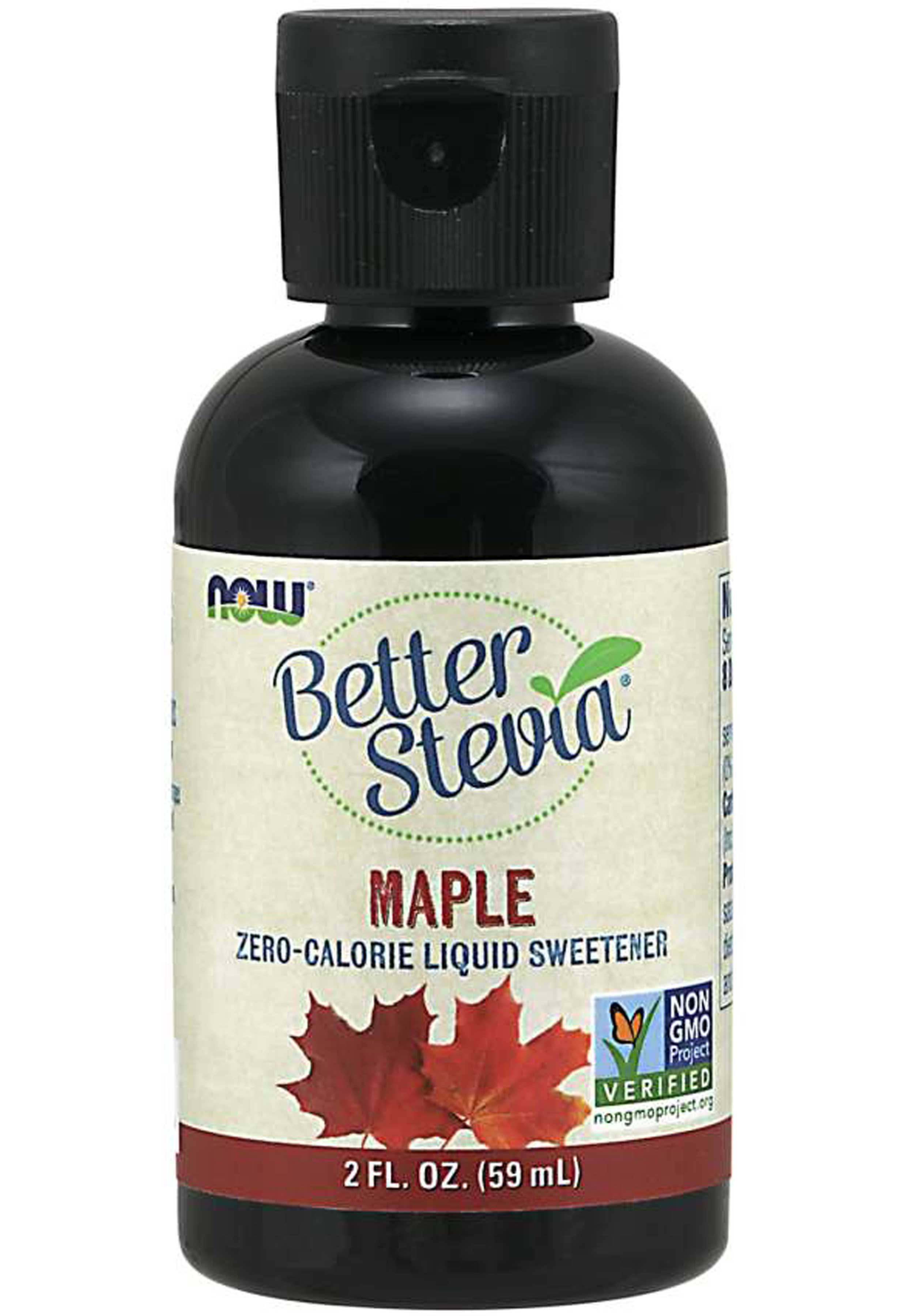 Better Stevia Liquid Maple 2 fl oz by Now