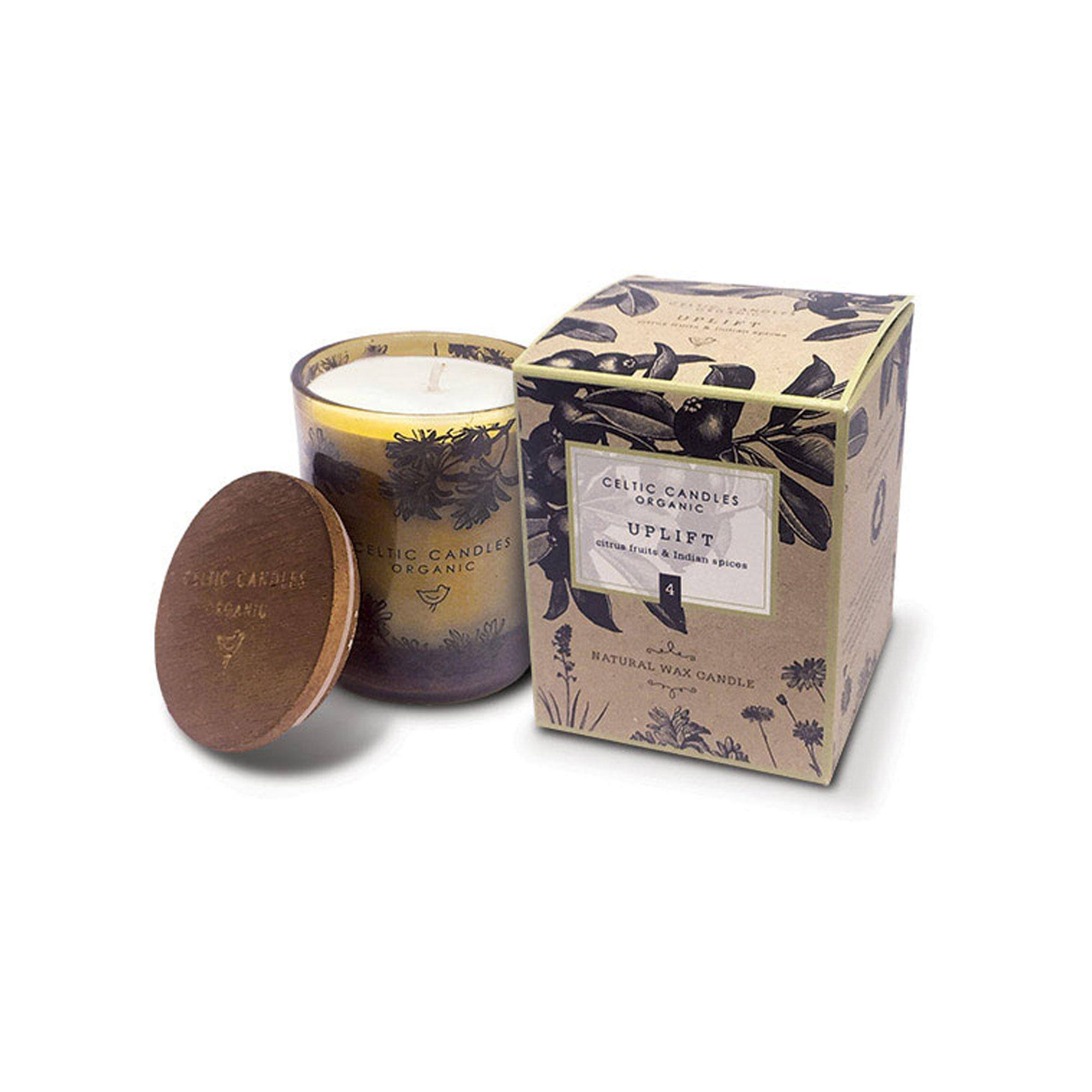 Celtic Candles Celtic Candles Uplift Citrus Fruits and Indian Spice Candle
