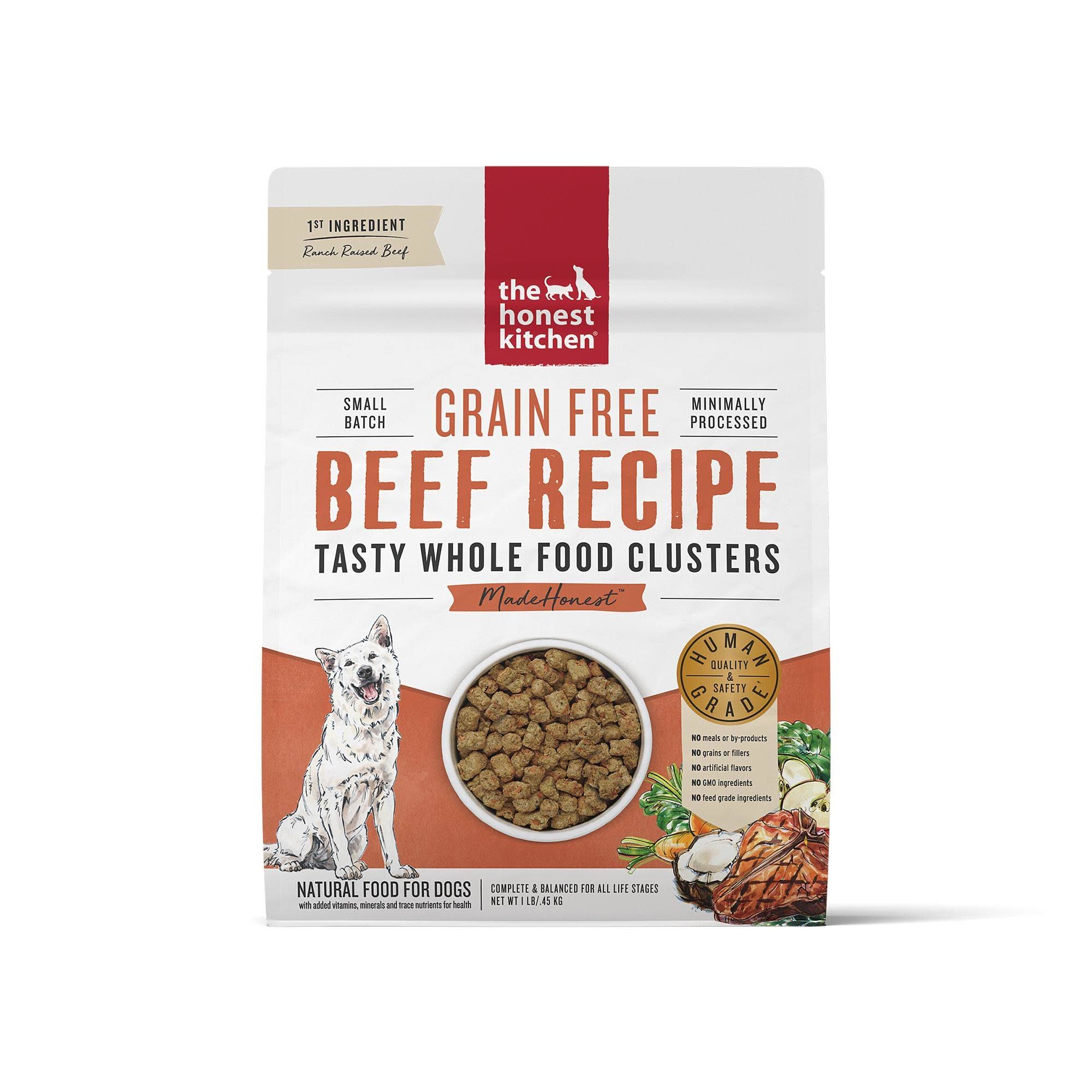 The Honest Kitchen Grain-Free Whole Food Clusters Beef - 5 lbs