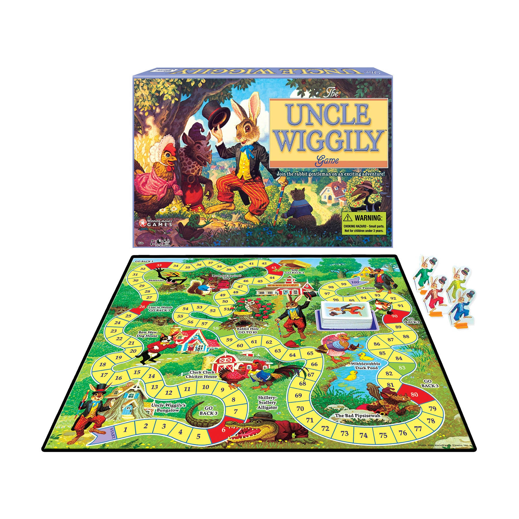 Winning Moves Uncle Wiggly Board Games