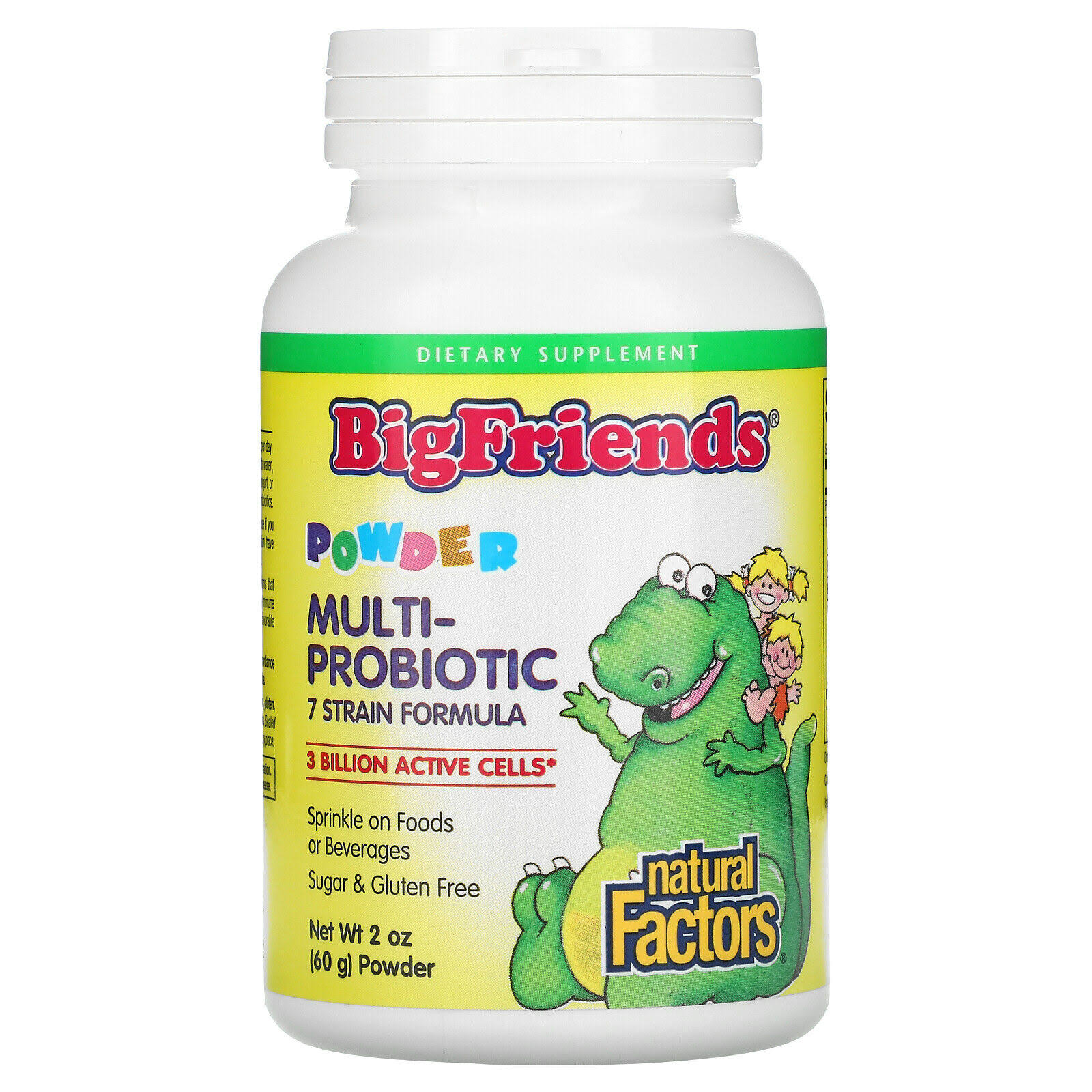 Natural Factors Children's Multi Probiotic 3 Billion, 60g Powder