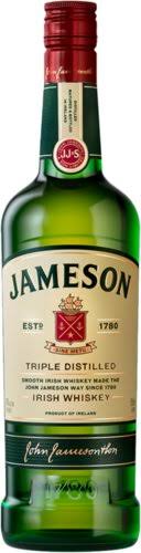 Jameson Irish Whiskey with Cups - 750 ml