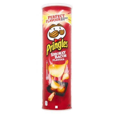 Pringles Smokey Bacon Crisps, 200 G