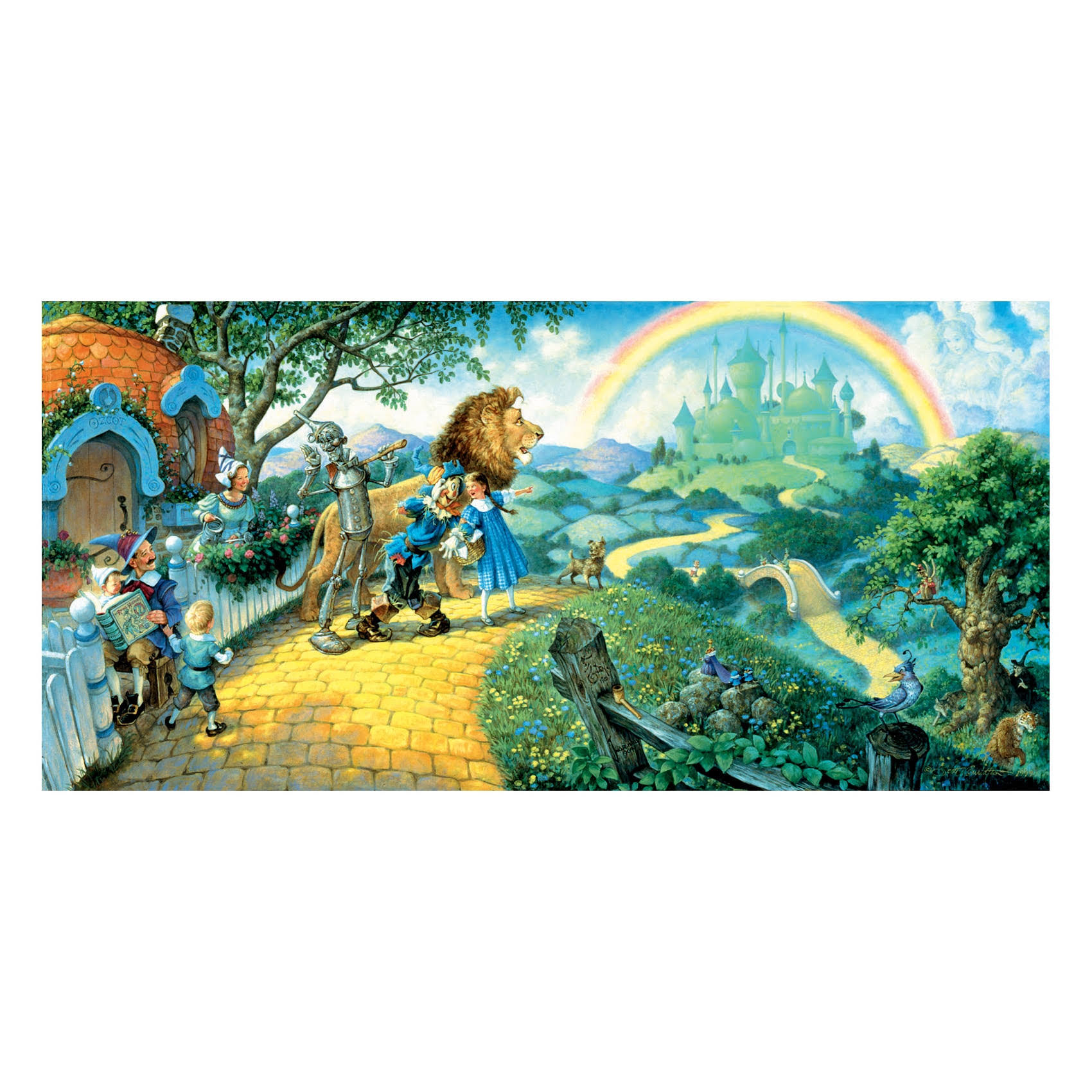 SunsOut Wizard of Oz Jigsaw Puzzle - 1000pcs