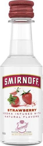 Smirnoff Vodka, Strawberry - 50 ml