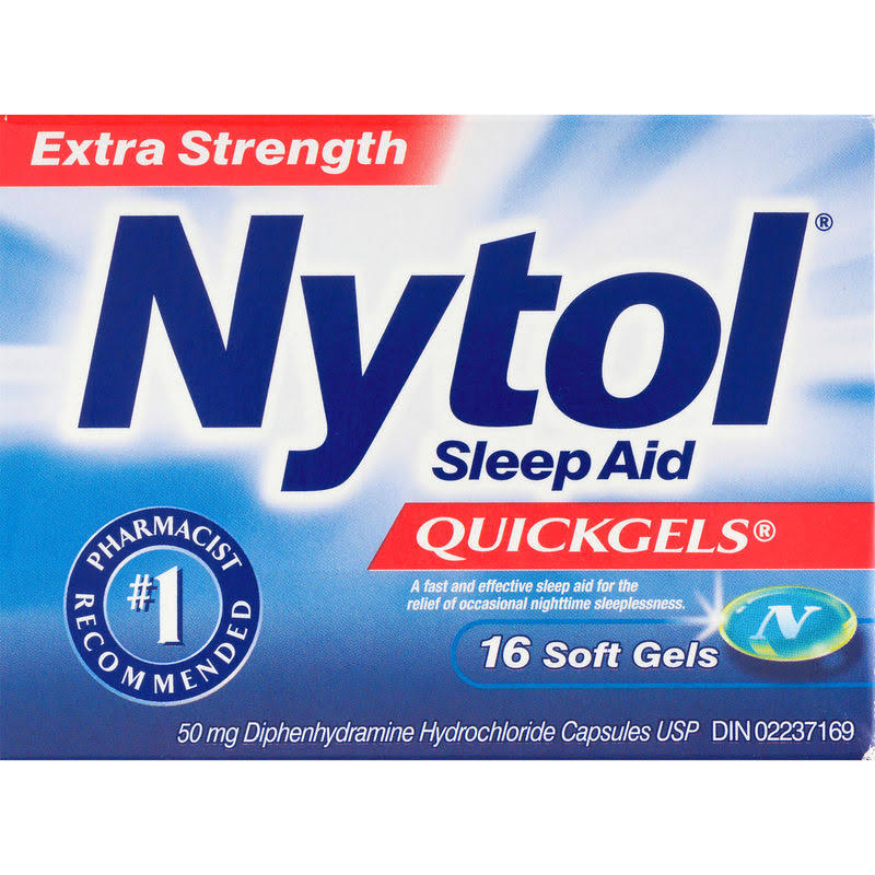 Nytol Sleep Aid Quickgels - 16 Softgels