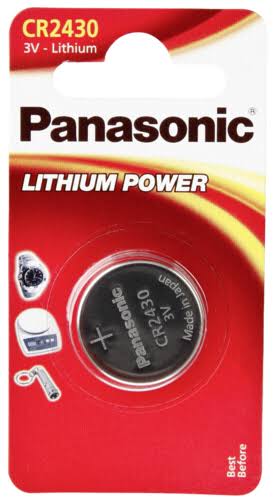 Panasonic CR2430 3V Lithium Power Battery