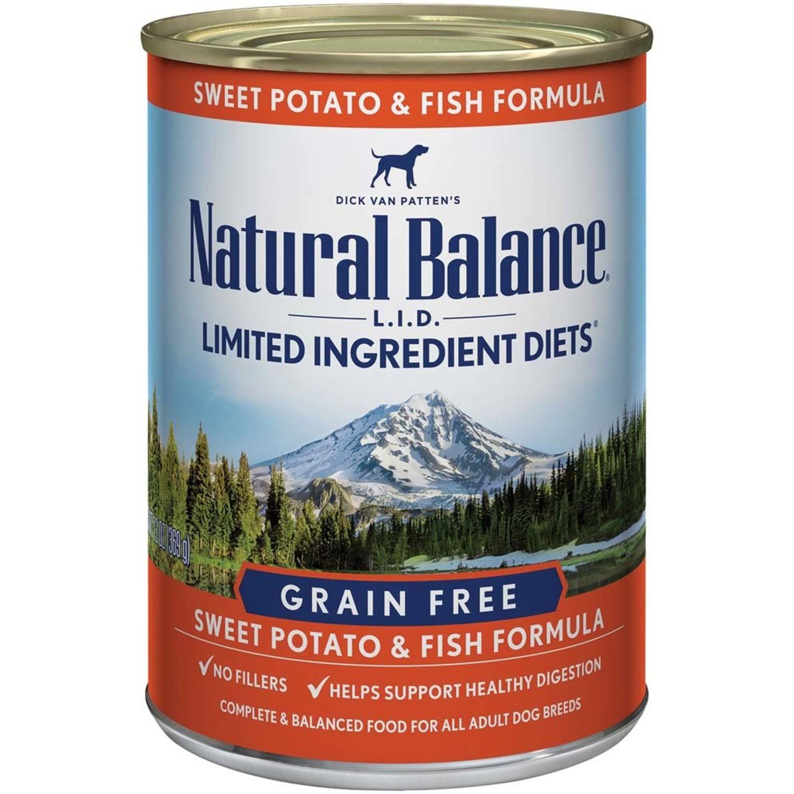 Natural Balance Limited Ingredient Diets Dog Food - Sweet Potato and Fish