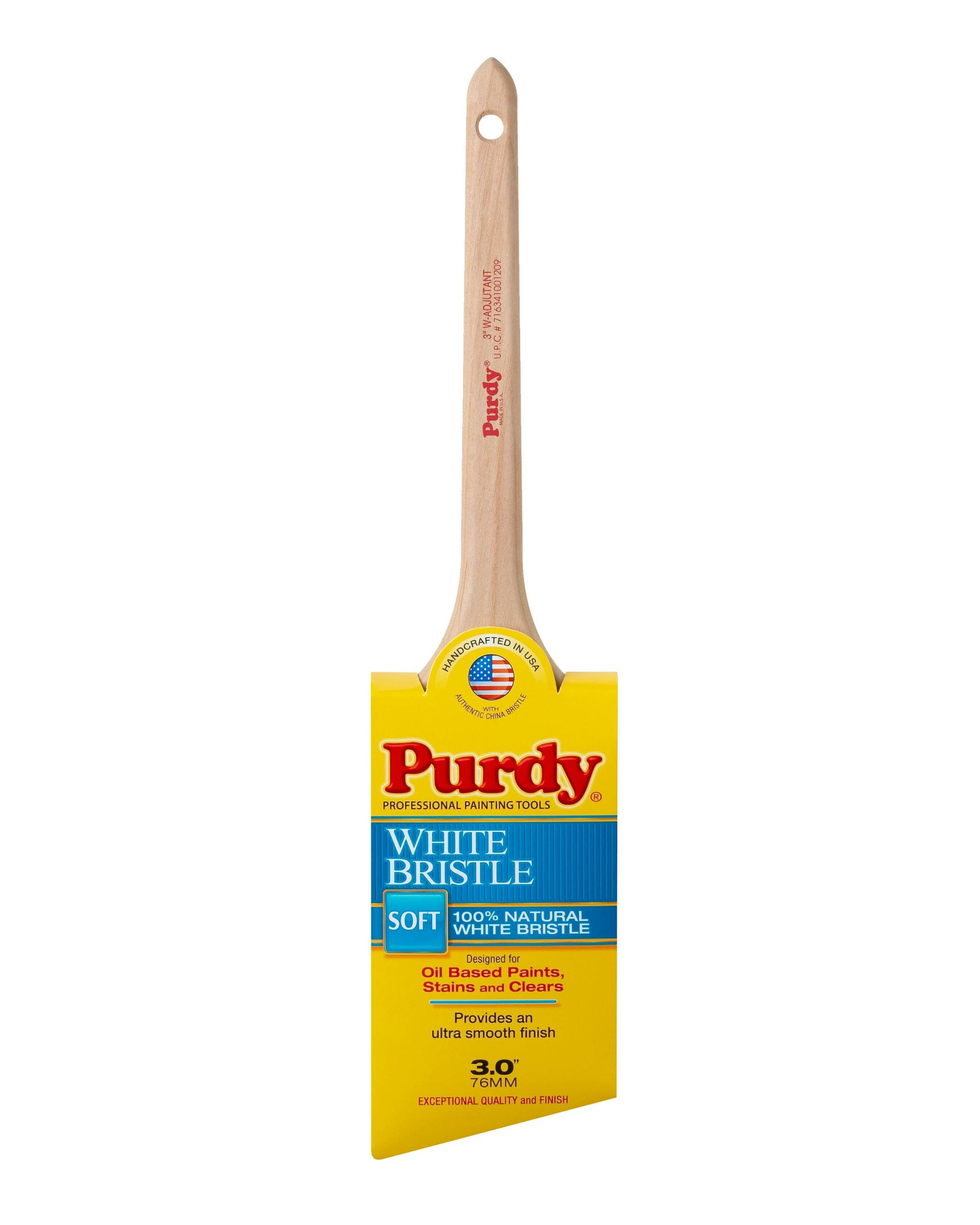 Purdy Angular Trim Paint Brush - 3", White Bristle