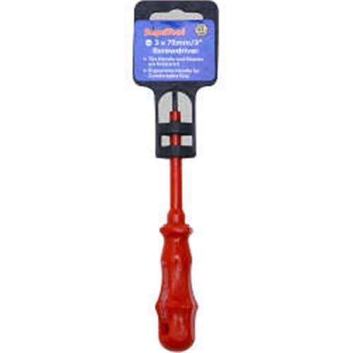 SupaTool Slotted Electrical Screwdrivers 75mm