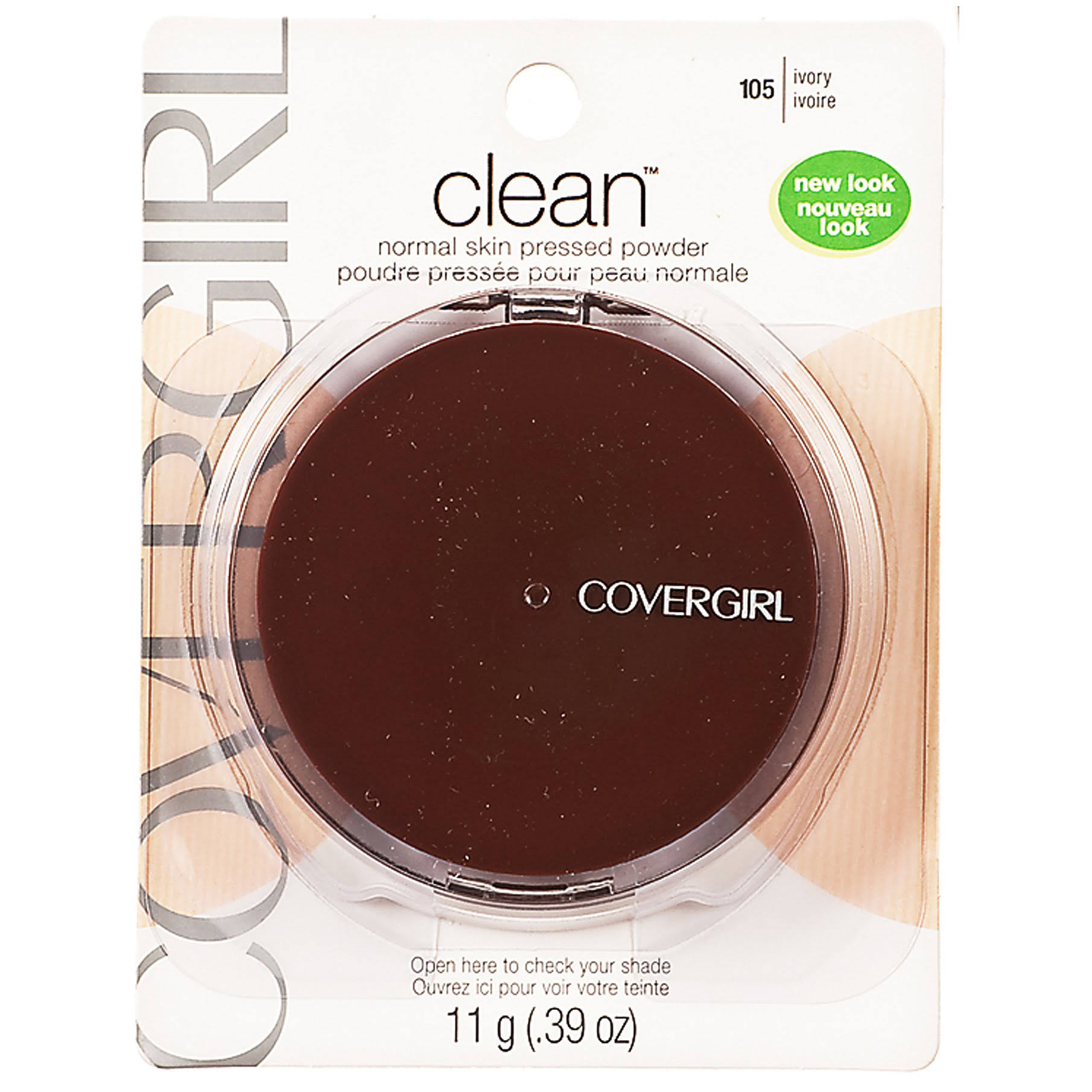 Cover Girl Clean Pressed Powder Compact - Classic Ivory, 11g