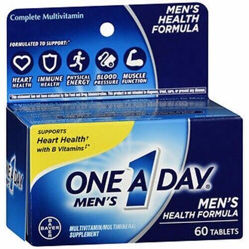 One-A-Day One A Day Men's Health Formula Multivitamin - Multimineral Tablets, 60 Tabs (Pack of 1)