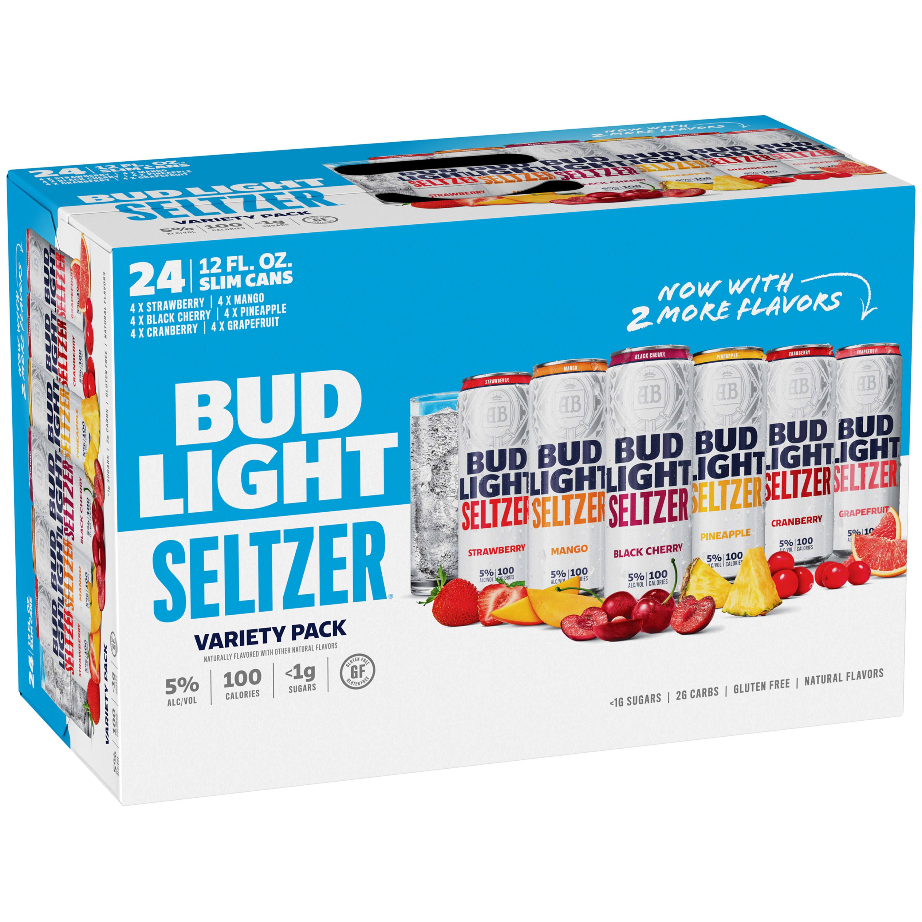 Bud Light Seltzer, Variety Pack - 12 pack, 12 fl oz cans