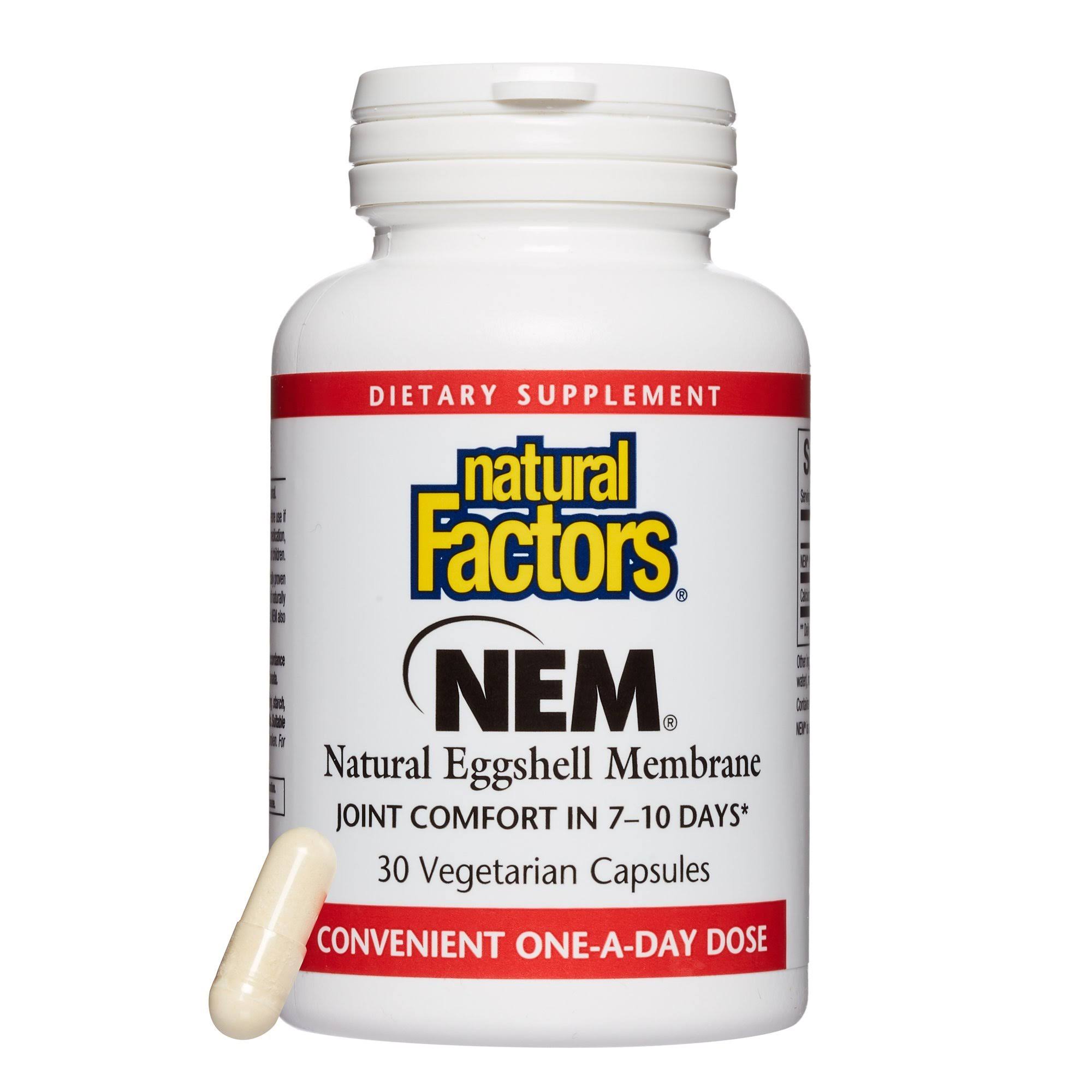 Natural Factors Nem Dietary Supplement - 500mg, 30ct