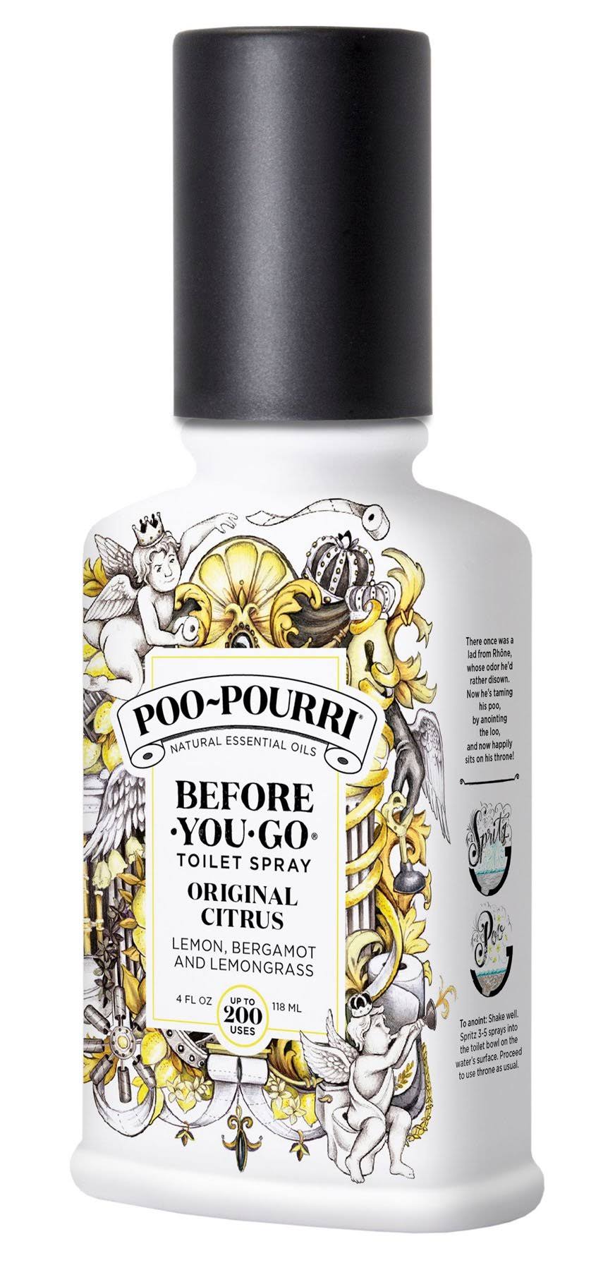 Poo-Pourri Before-You-Go Toilet Spray - Original, 4 oz