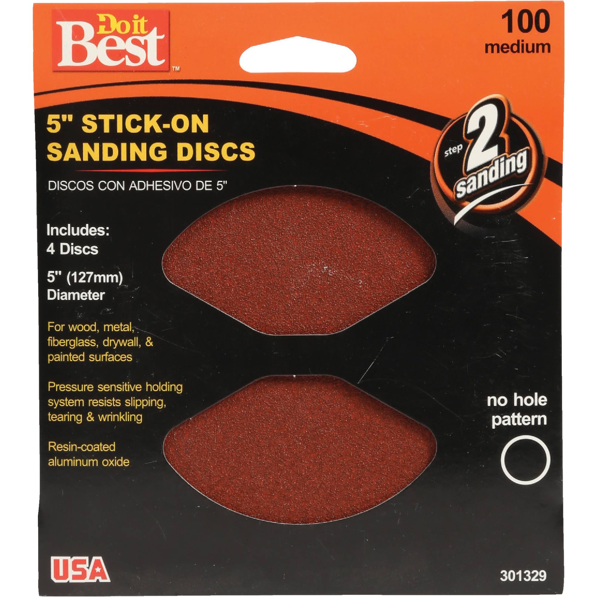 Do It Best Stick-On Sanding Disc - 301329