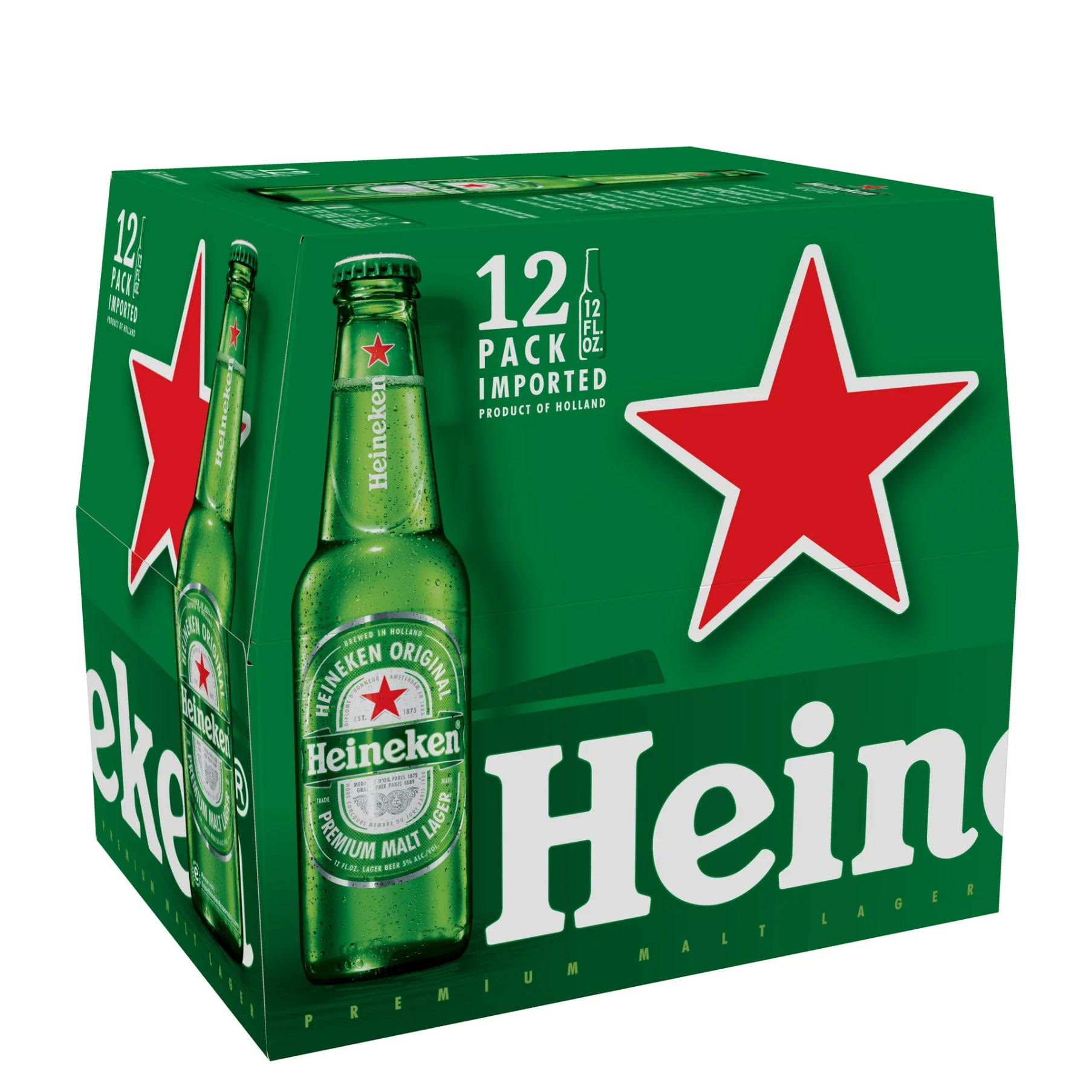 Heineken Lager Beer - 12 Pack