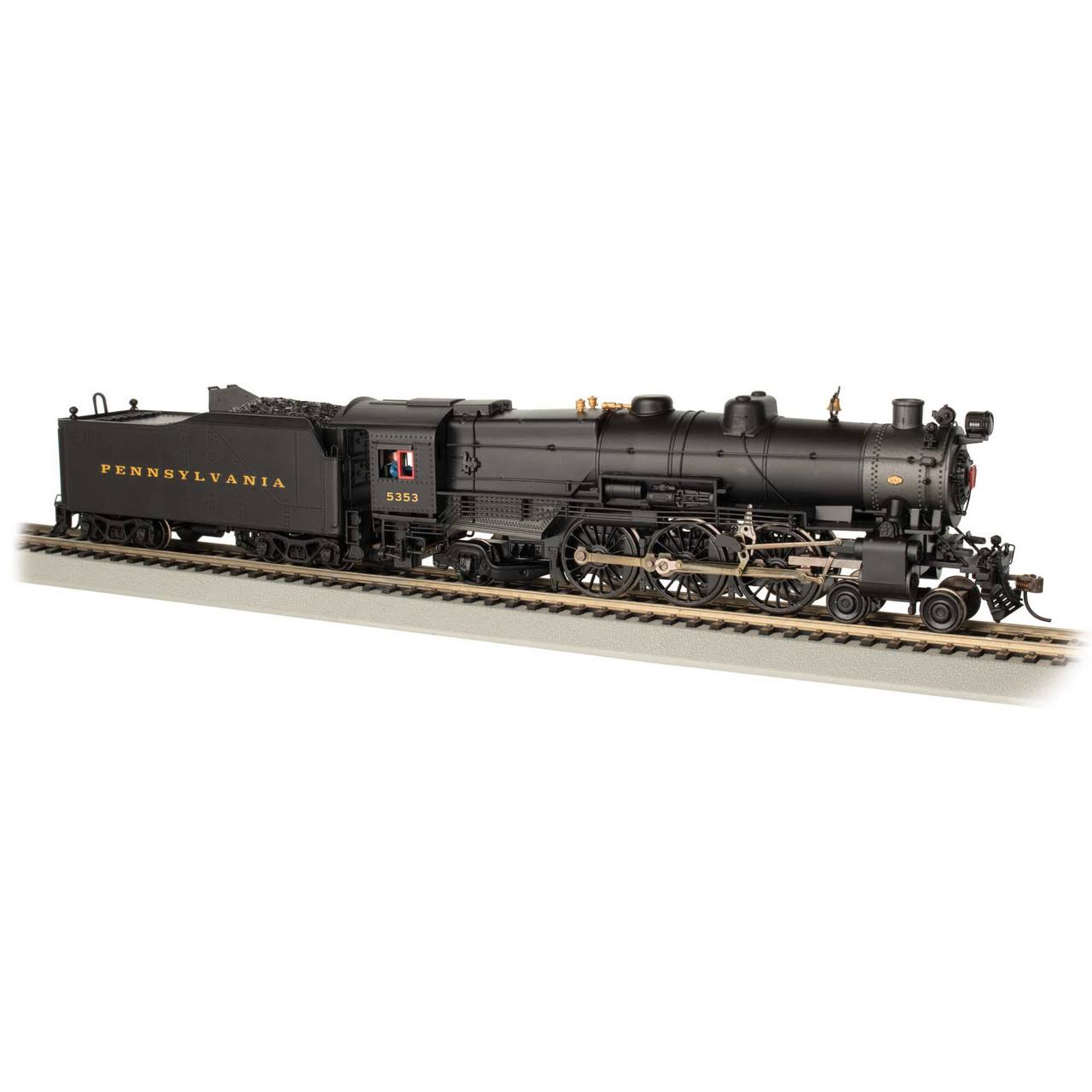 Bachmann Trains - K4 4-6-2 Pacific - DCC Wowsound Equipped Locomotive - PRR #612 Post-War with Modern Pilot - Ho Scale, Prototypical Colors (84407)