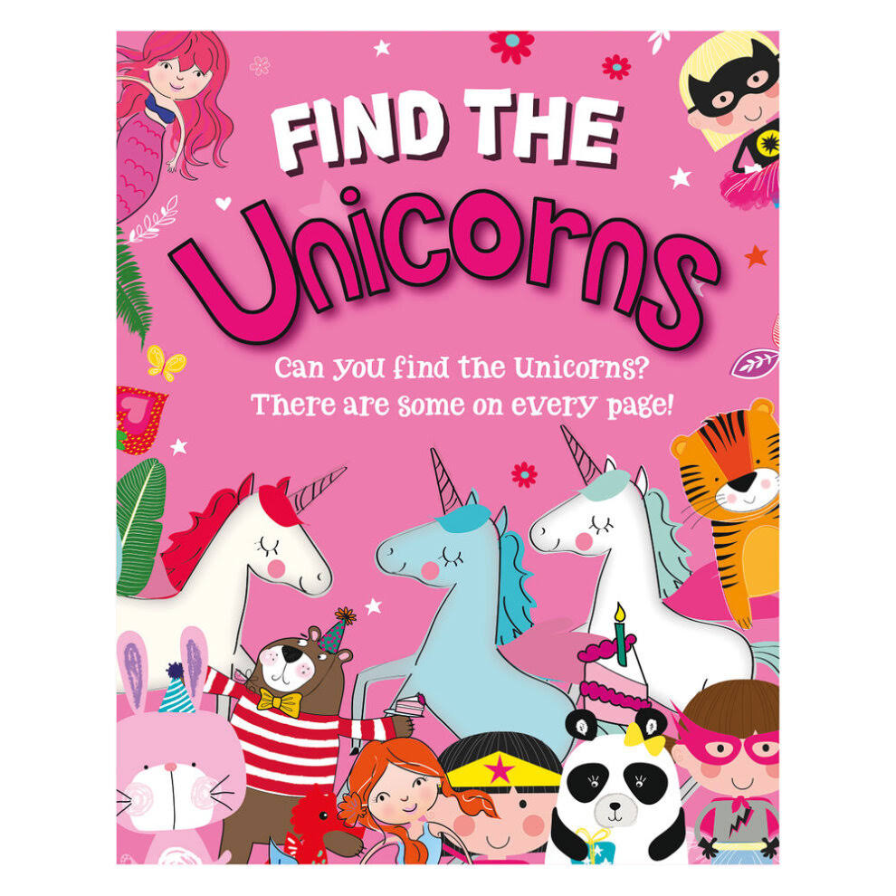 Find The Unicorns Activity Book (Pack of 12) 27075-UNIC