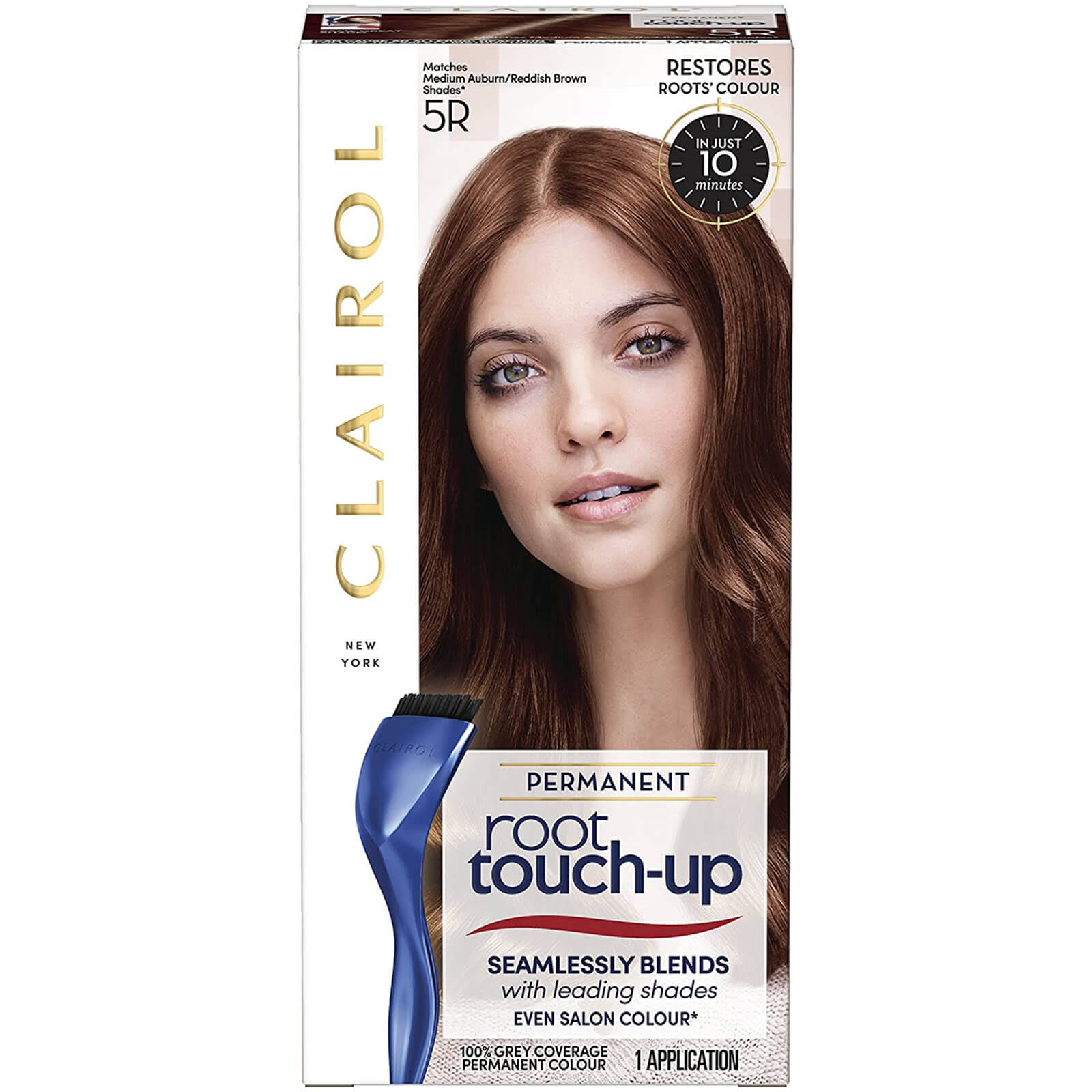 Clairol Root Touch Up Permanent Hair Dye 5R Medium Auburn