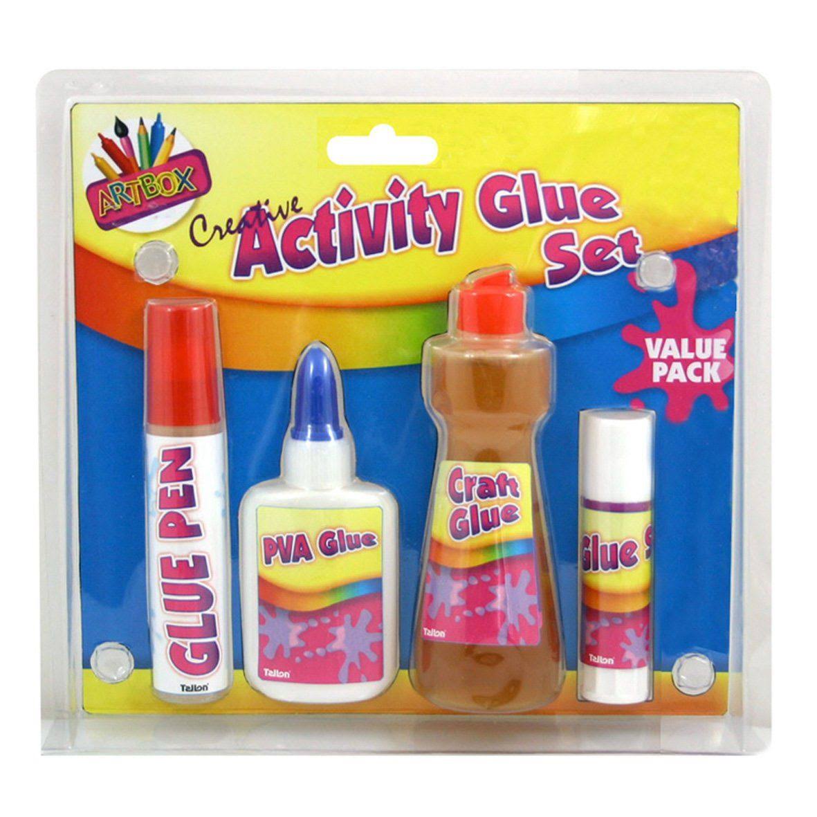 Art Box Creative Activity Glue Set - 4pcs