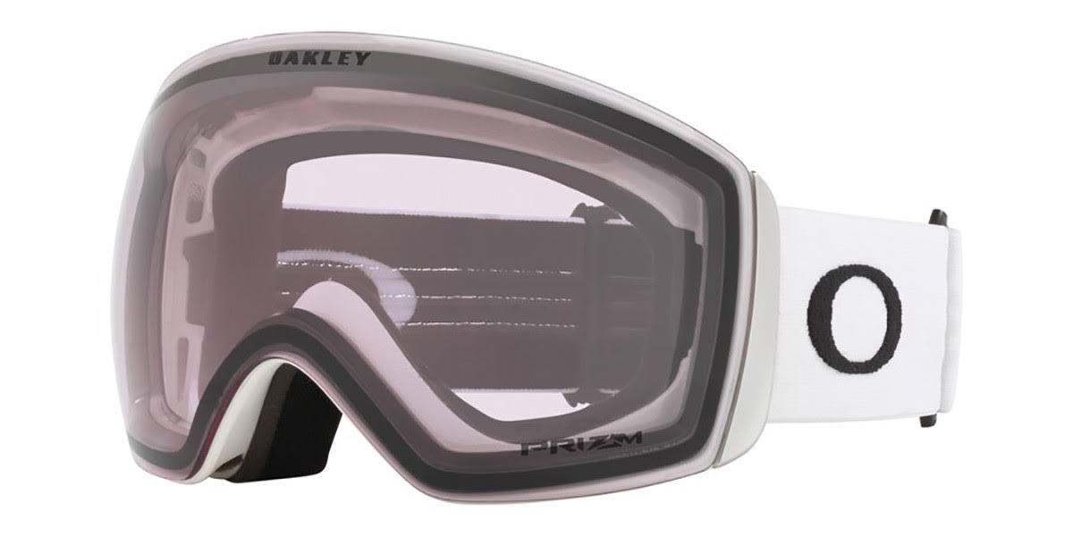 Oakley Flight Deck L Goggles Matte White with Prizm Snow Clear Lens