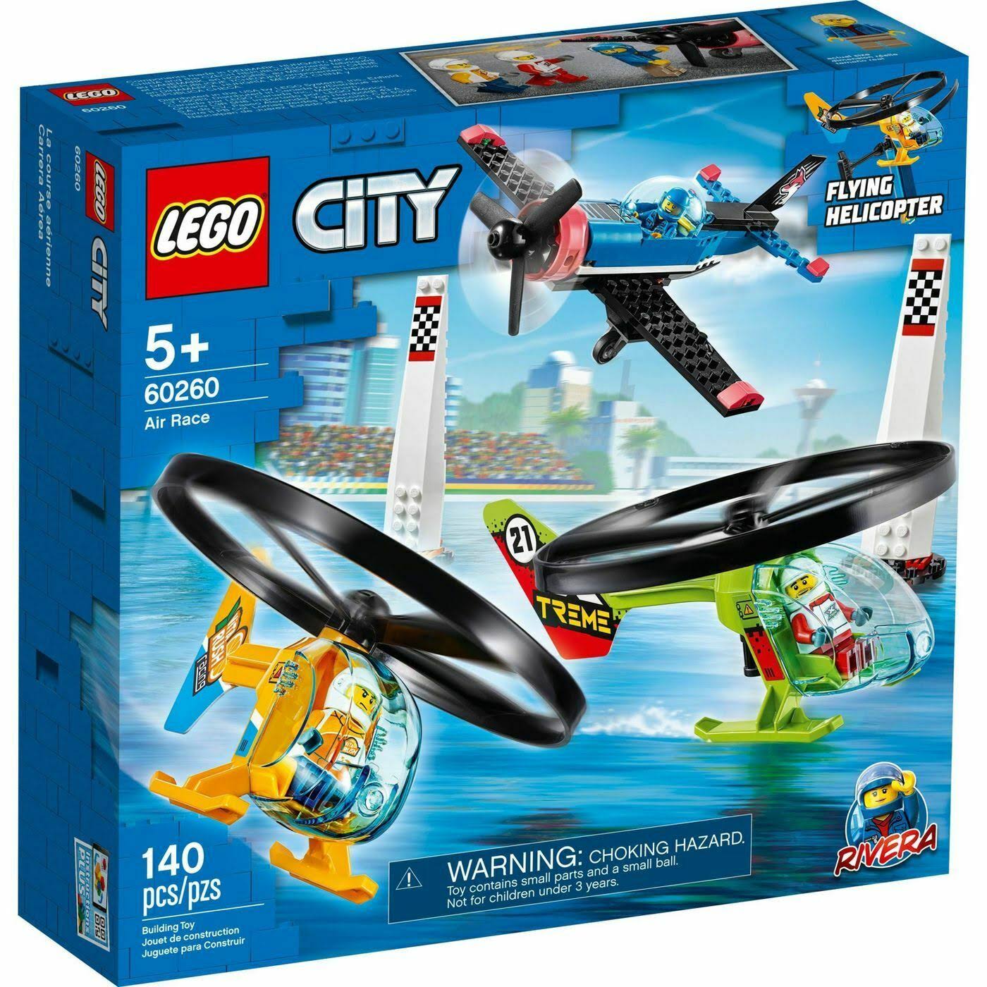 Lego 60260 City Air Race Building Set New with Sealed Box