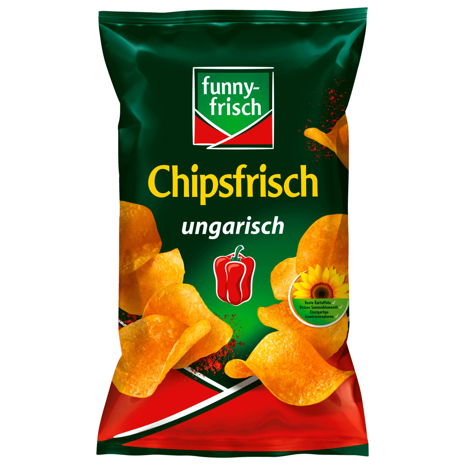 Funny Frisch Chipsfrisch Hungarian With Paprikawürzung Classic 150g