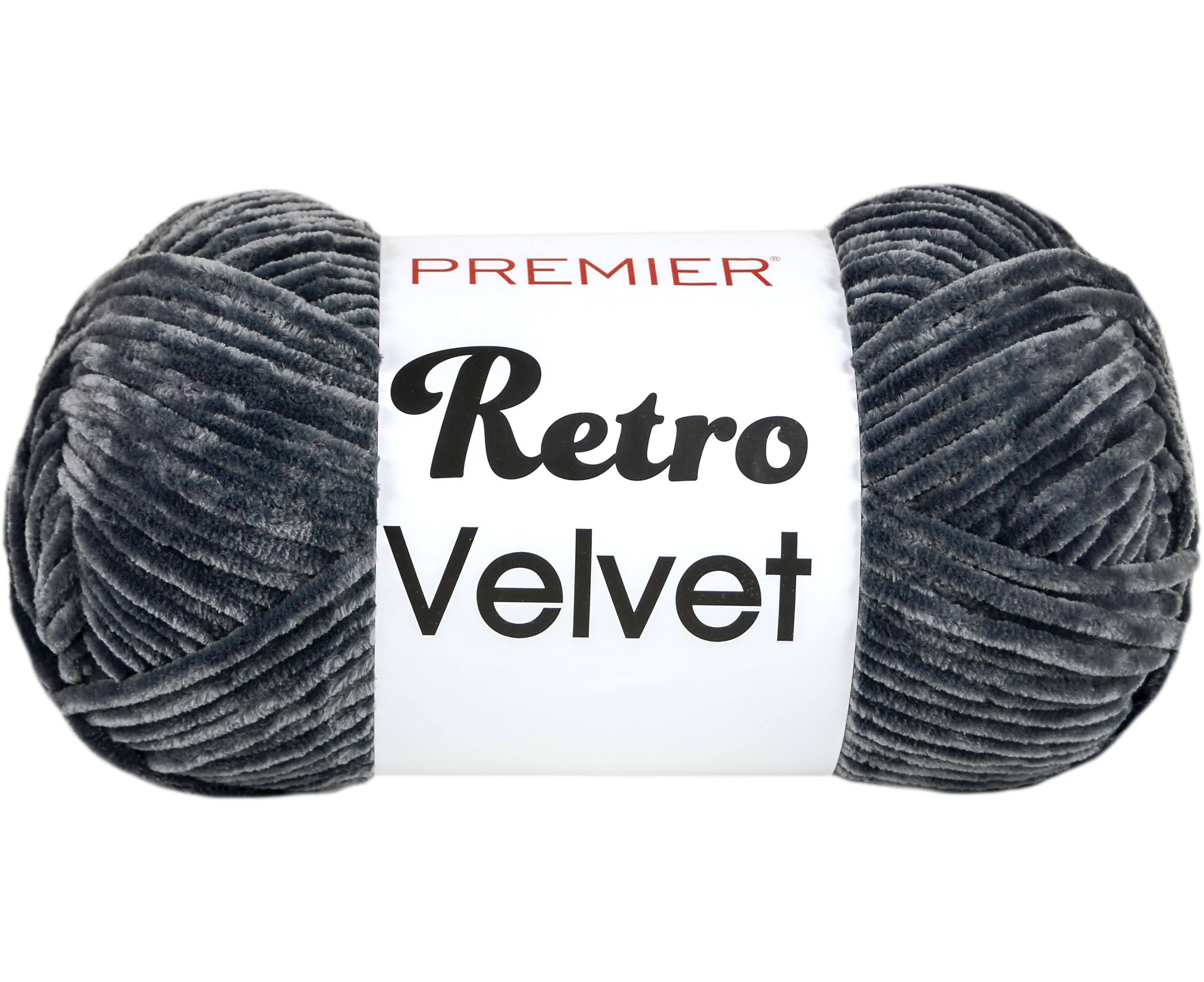 Premier Yarns Retro Velvet Steel