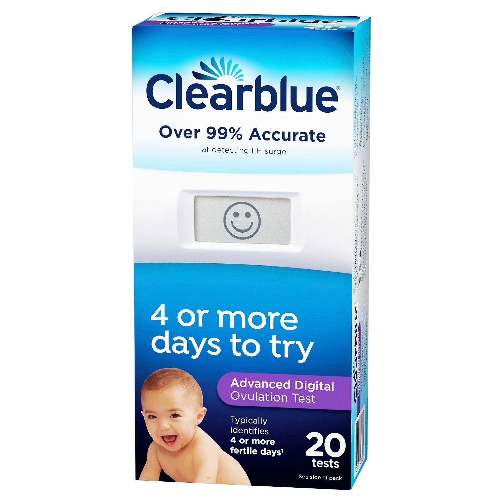Clearblue Advanced Digital Ovulation Test - 10 Count