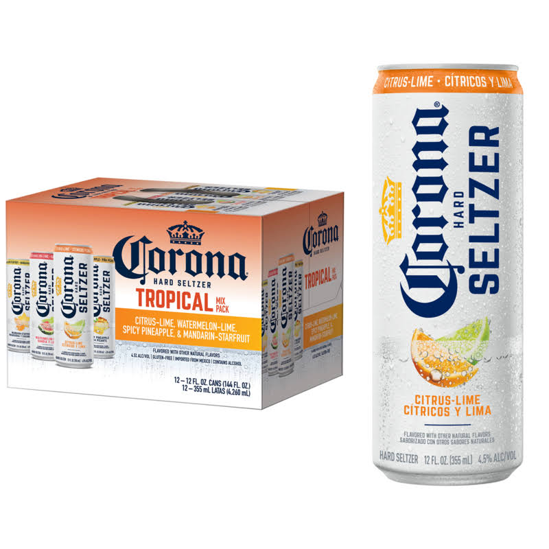 Corona Hard Seltzer, Variety Pack - 12 Pack, 12 fl oz Cans