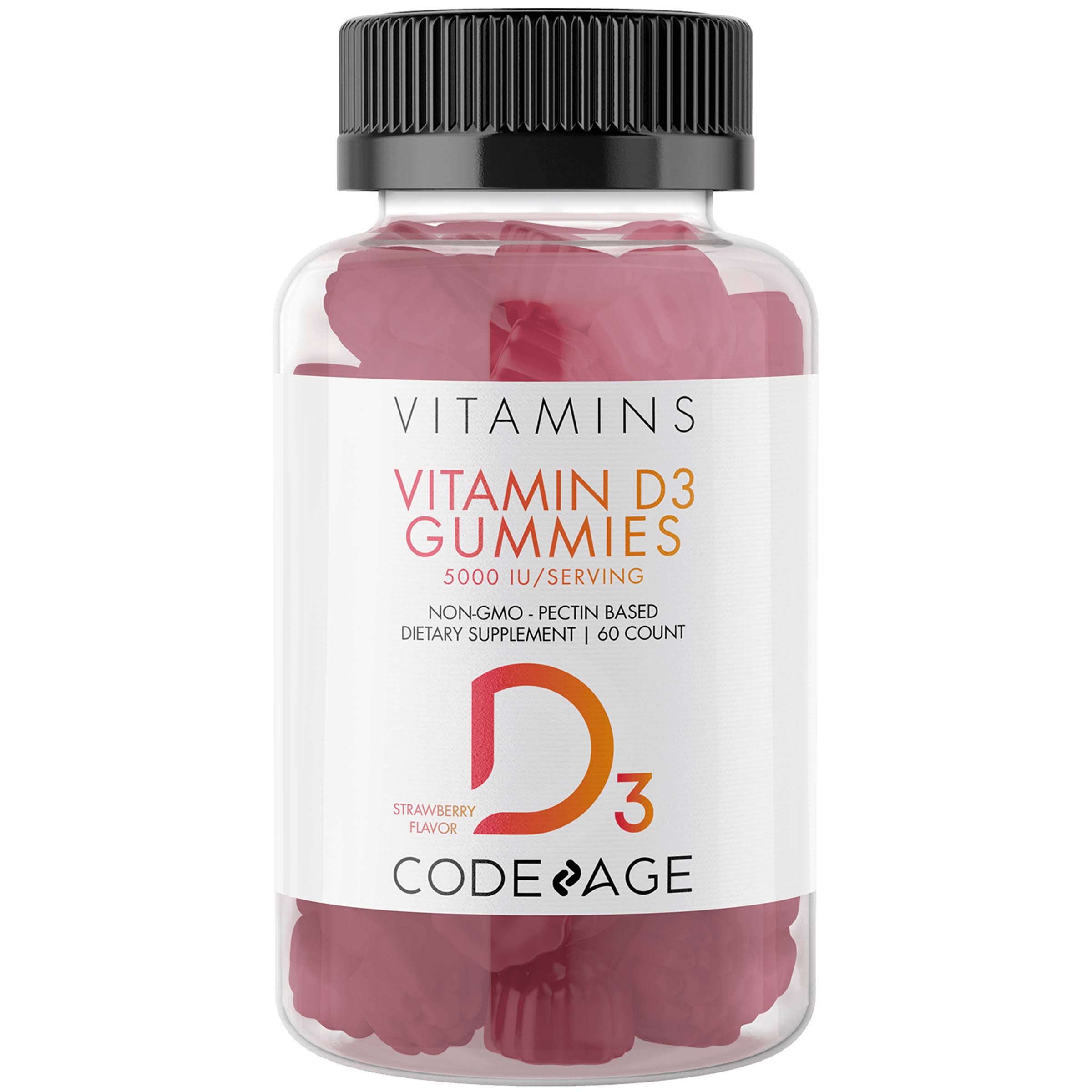 CodeAge Vitamin D3 - 60 Gummies