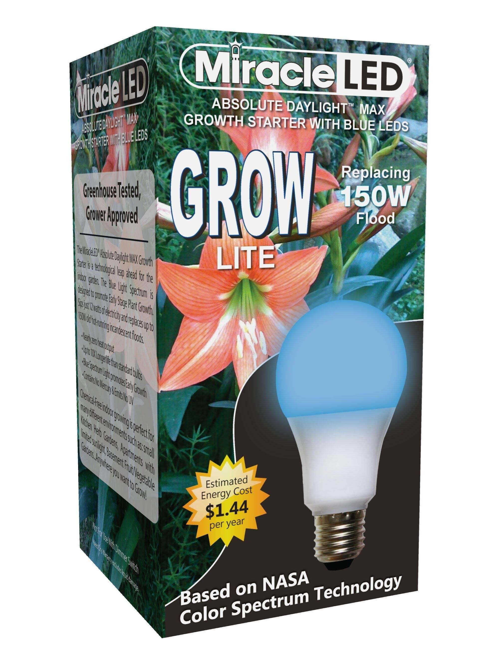 Miracle LED Grow Light Bulb Blue
