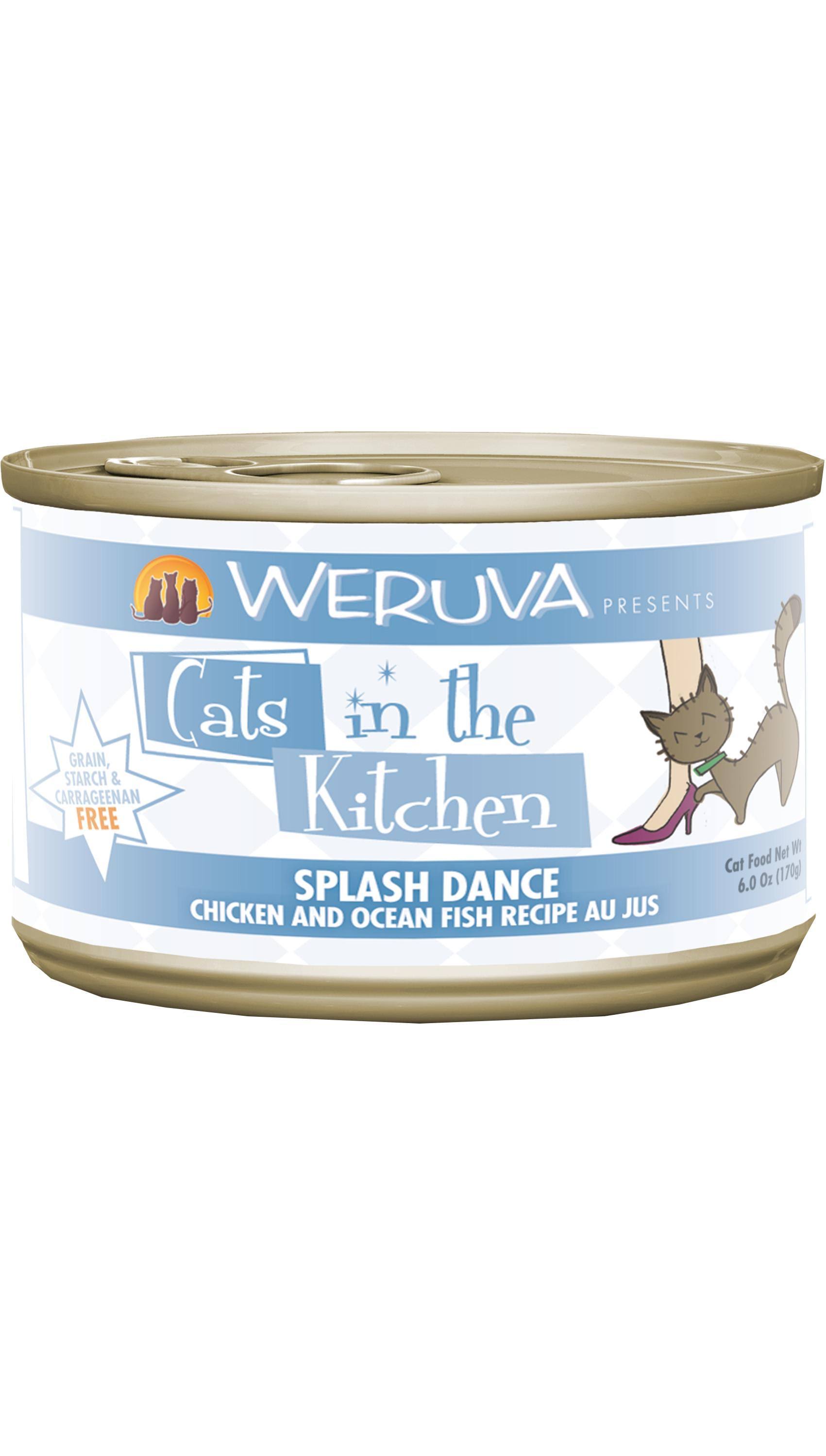 Weruva Splash Dance Cat Food - Chicken and Ocean Fish, 3oz