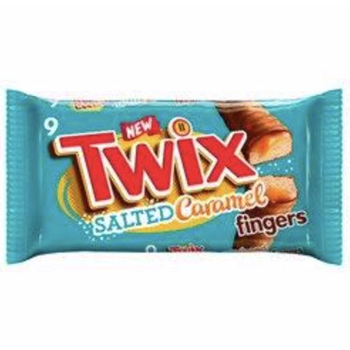 Twix Salted Caramel Fingers 9 Pack (207g)