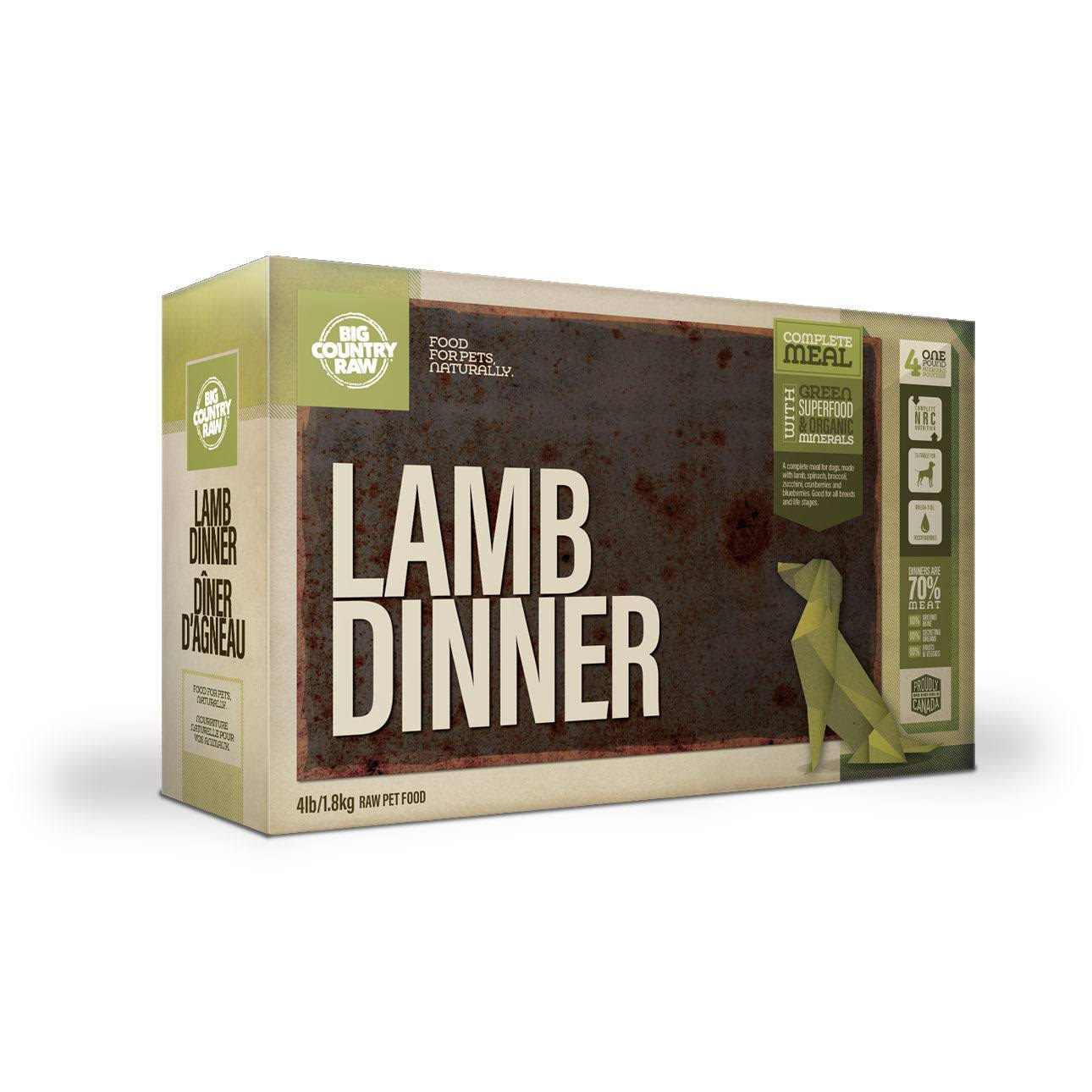 Bcr Lamb Dinner Carton