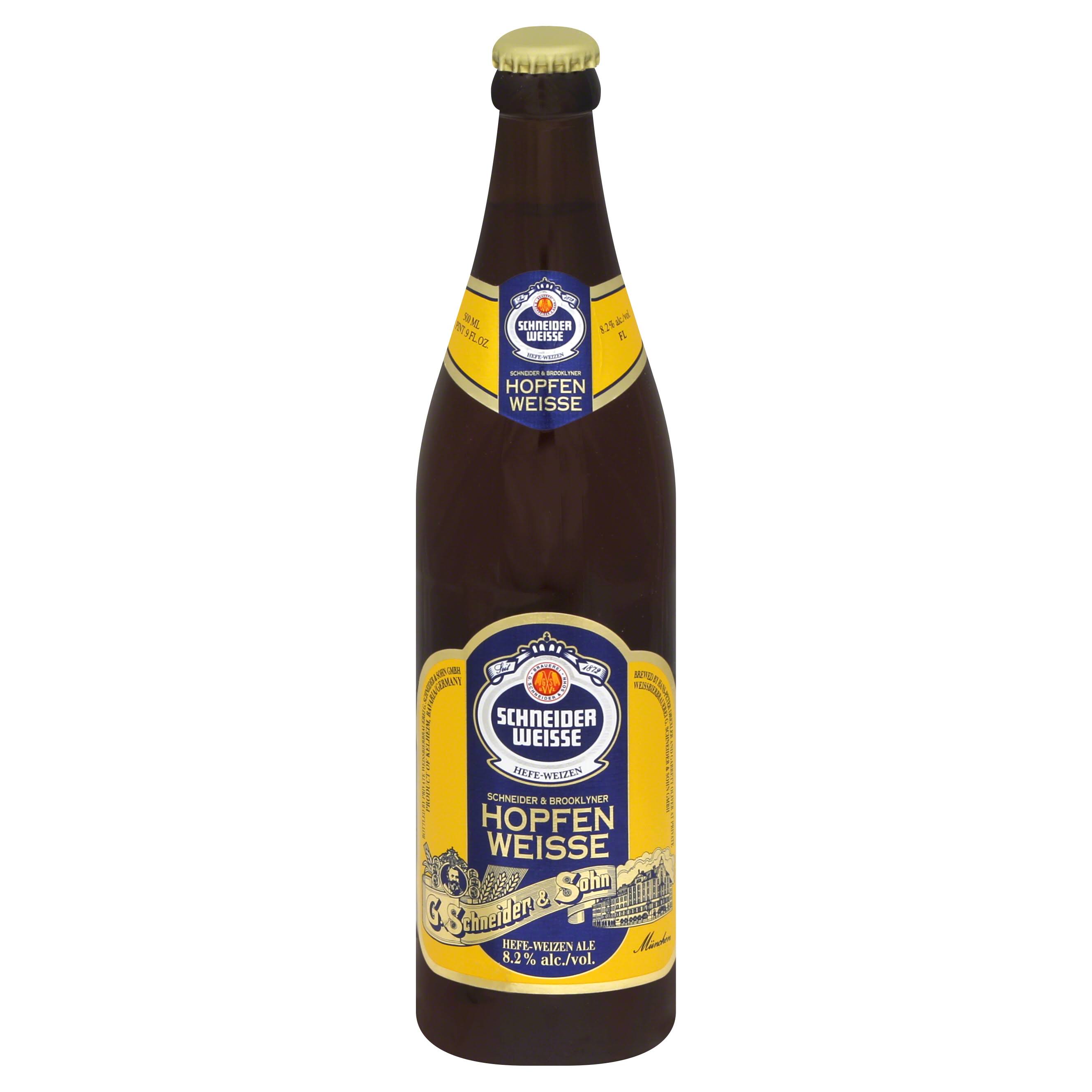 Schneider Weisse Ale, Hefe-Weizen - 16.9 fl oz