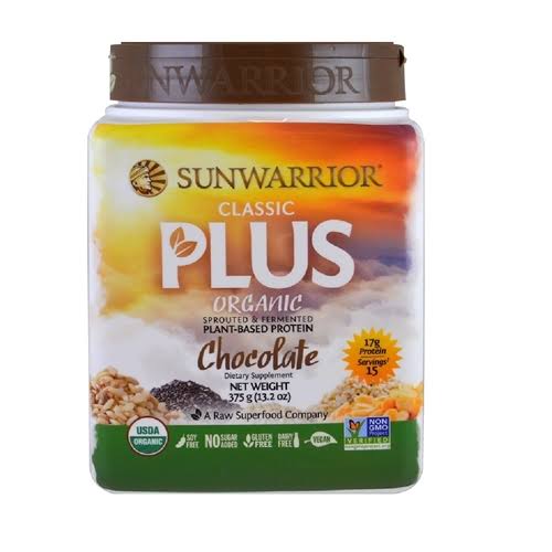 Sunwarrior Classic Plus Protein Chocolate 375 g