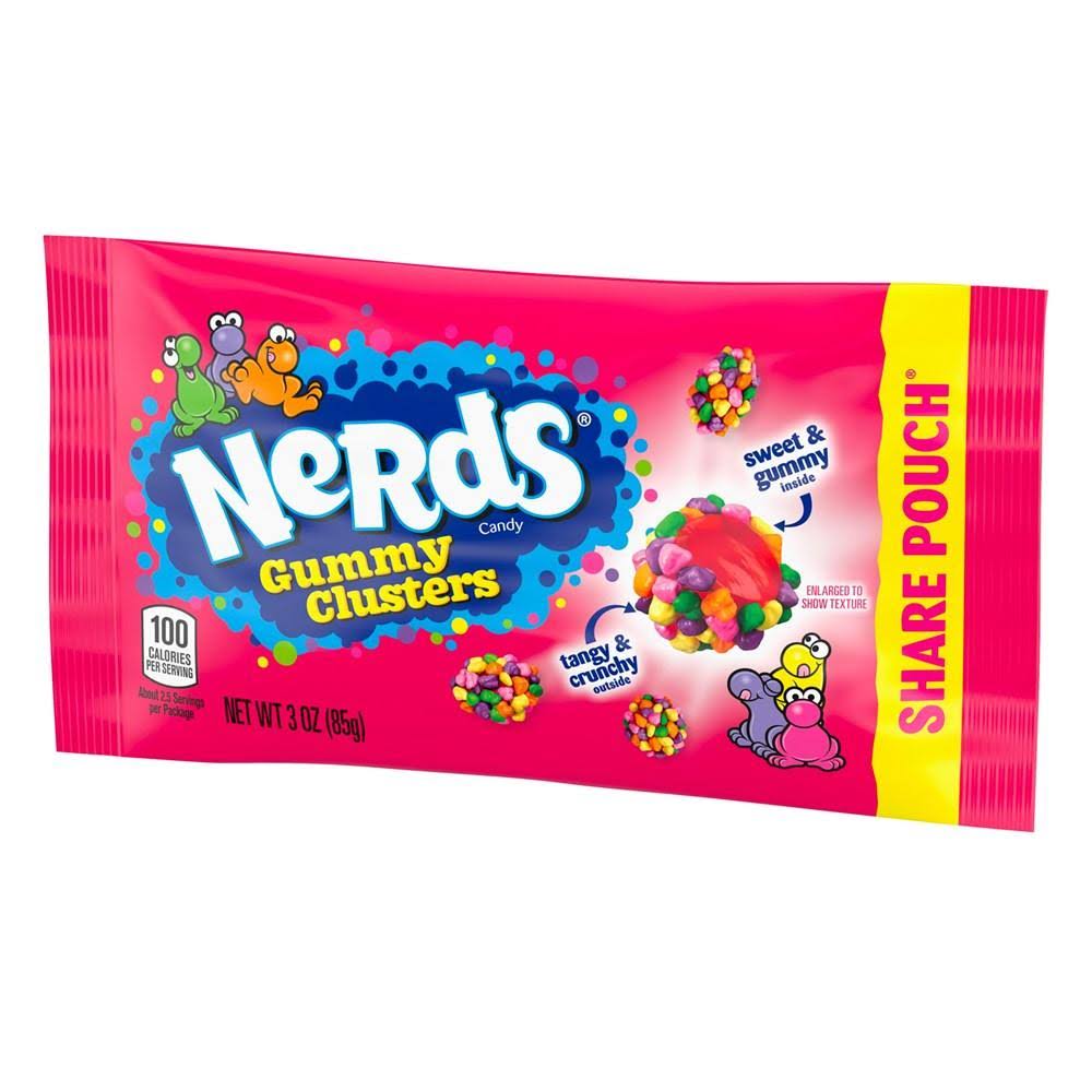 Nerds Gummy Clusters 85g Share Pouch American Candy