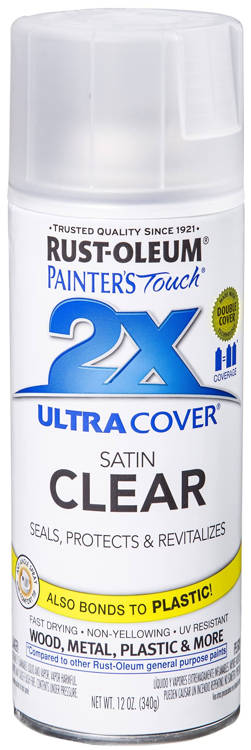 Rust-Oleum Painter's Touch Spray Paint - Satin Clear