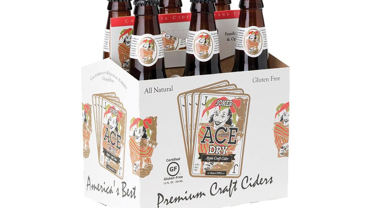 Ace Hard Cider, Joker - 6 pack, 12 fl oz bottles