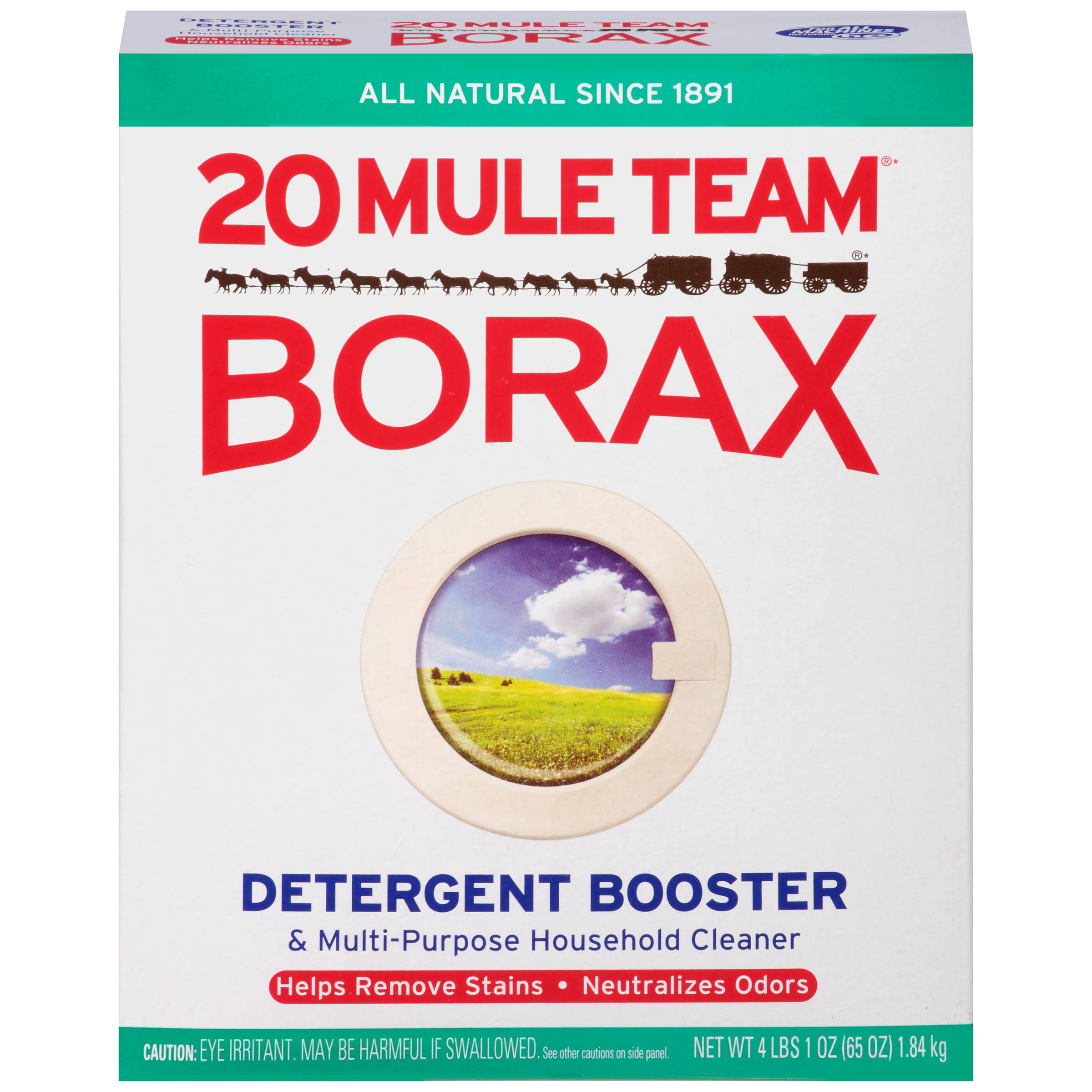 20 Mule Team Borax Detergent Booster & Multi-Purpose Household Cleaner - 76oz