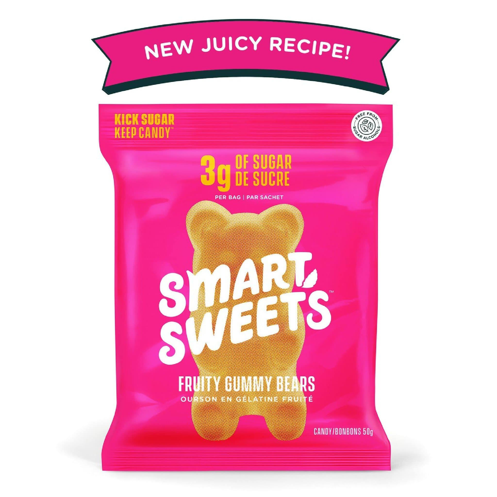 SmartSweets | Fruity Gummy Bears | 50 g