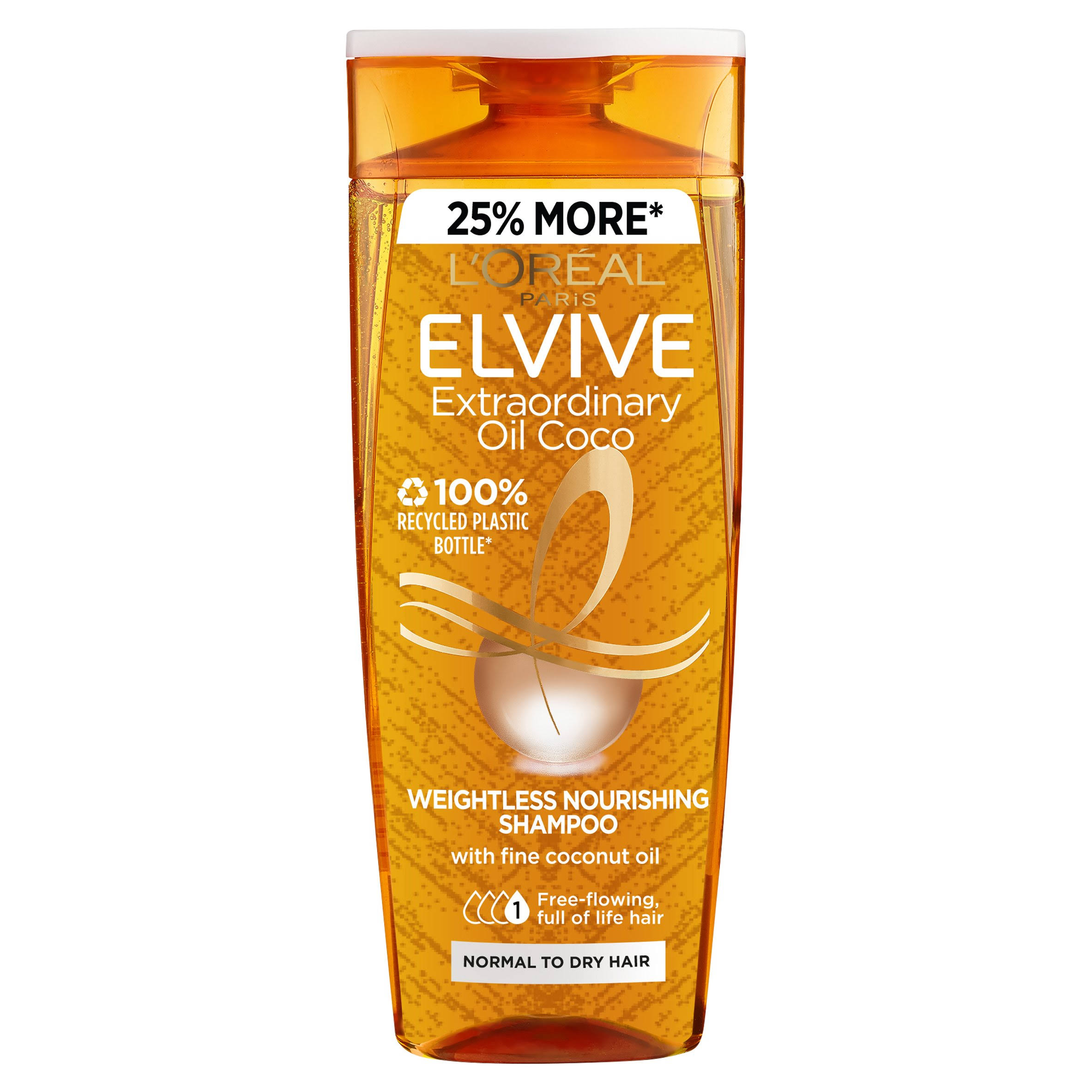 L'Oreal Elvive Extraordinary Coconut Oil Shampoo 500ml
