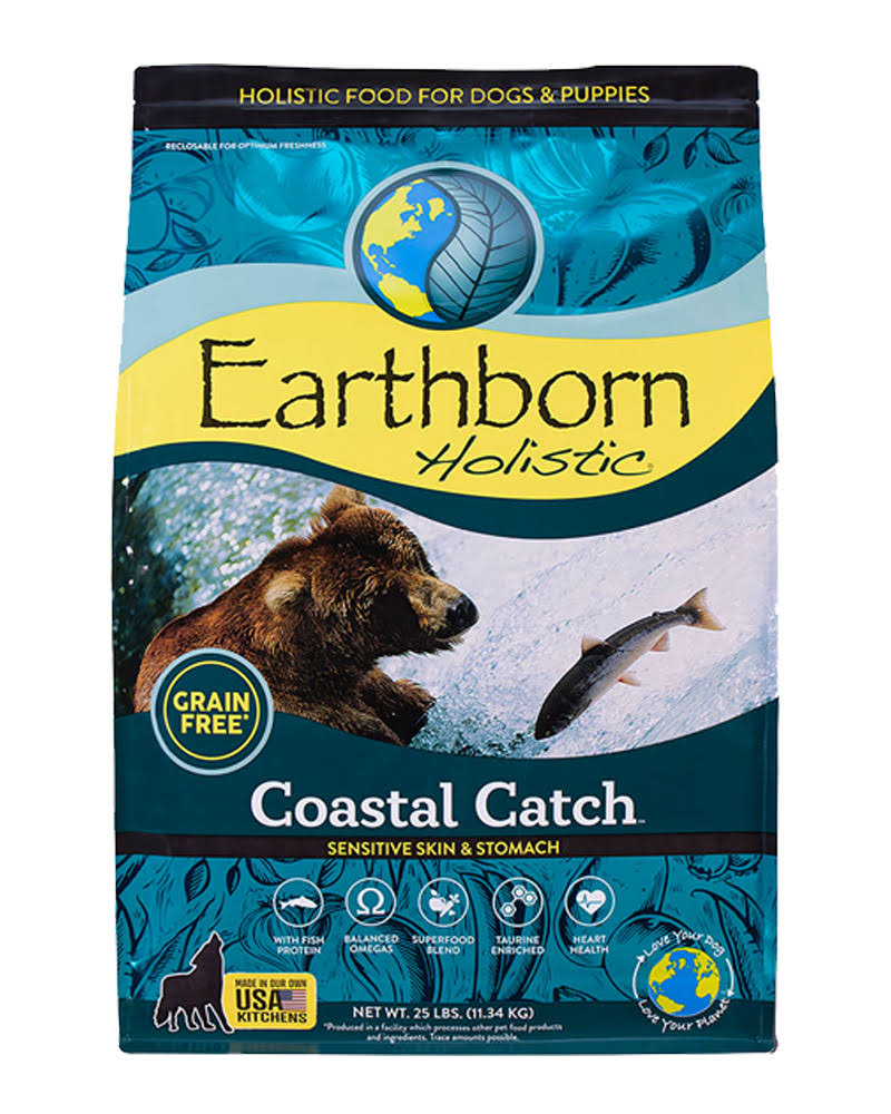 Earthborn Holistic Coastal Catch Grain Free Natural Dog Food 12.5-Lb.